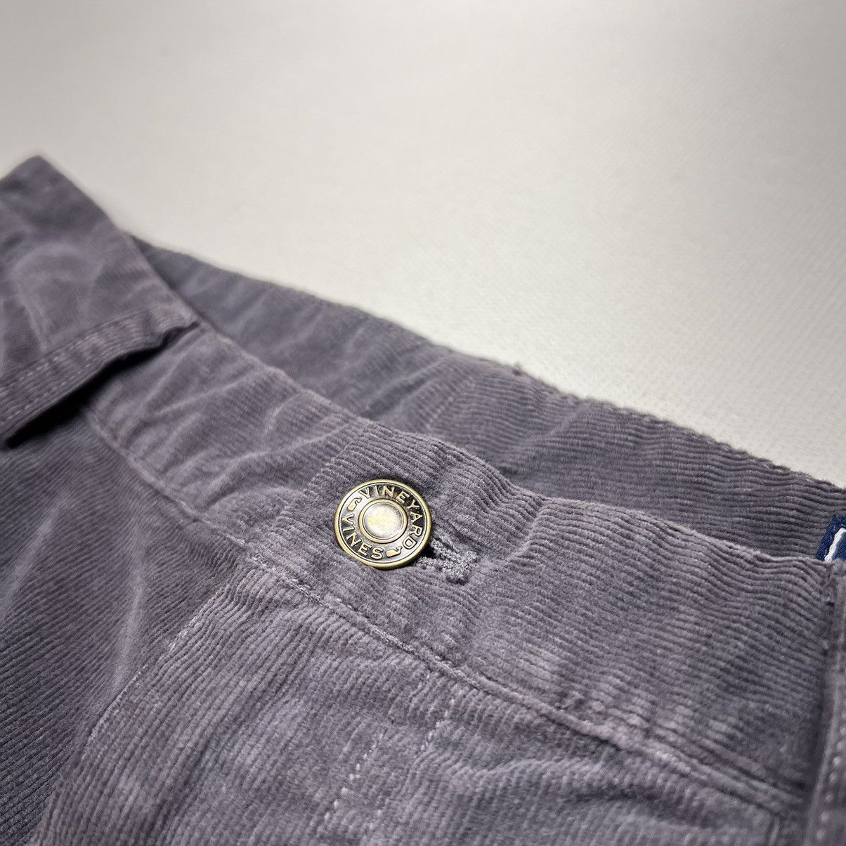 Vineyard Vines Vineyard Vines Pants Grey Corduroy 5 Pocket Slim Straight Size US 32 / EU 48 - 4 Thumbnail