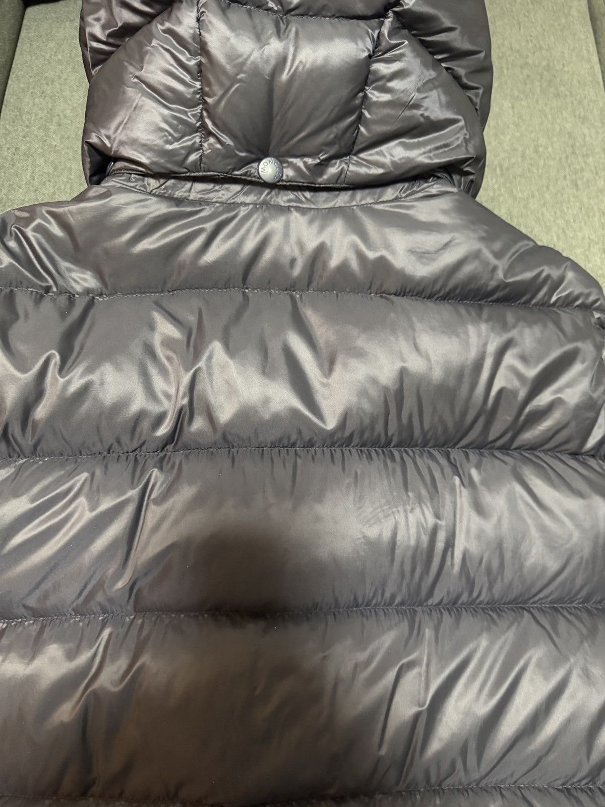 Moncler Navy/ Dark Blue Willm Striped Puffer Jacket Size US XL / EU 56 / 4 - 7 Thumbnail