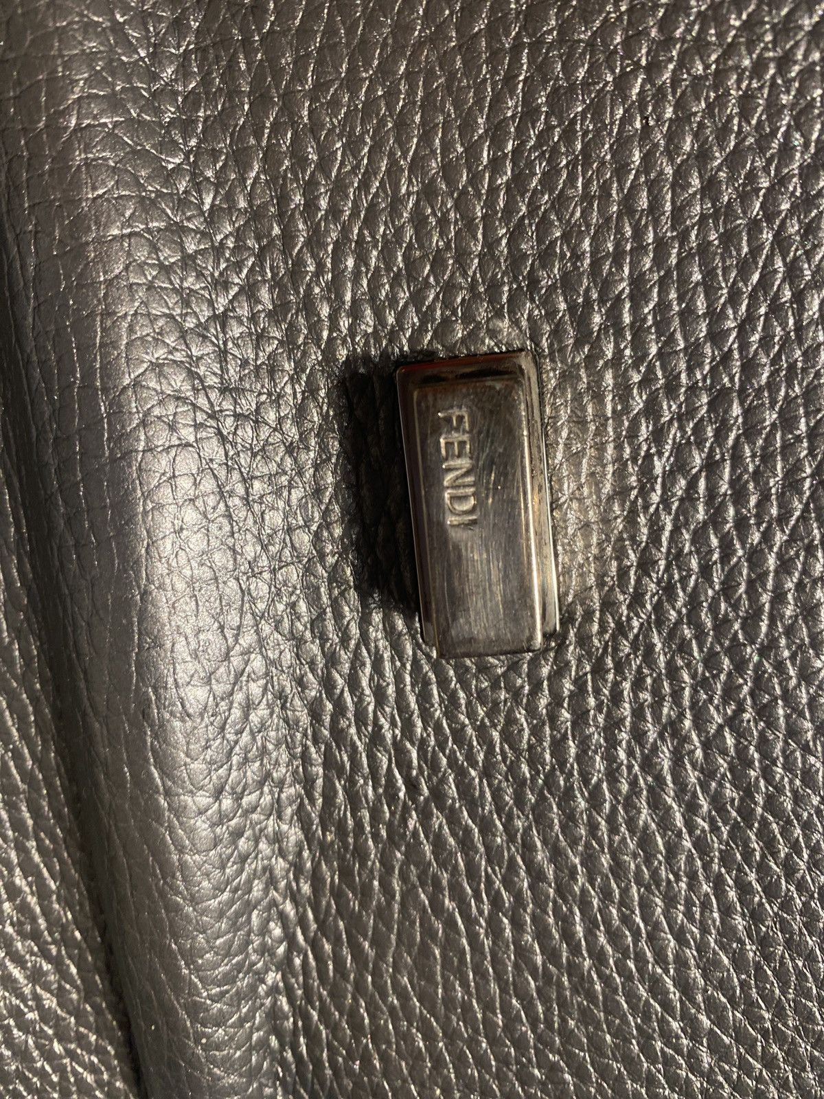 Fendi Fendi Selleria Peekaboo wallet in Silver leather Size ONE SIZE - 14 Thumbnail