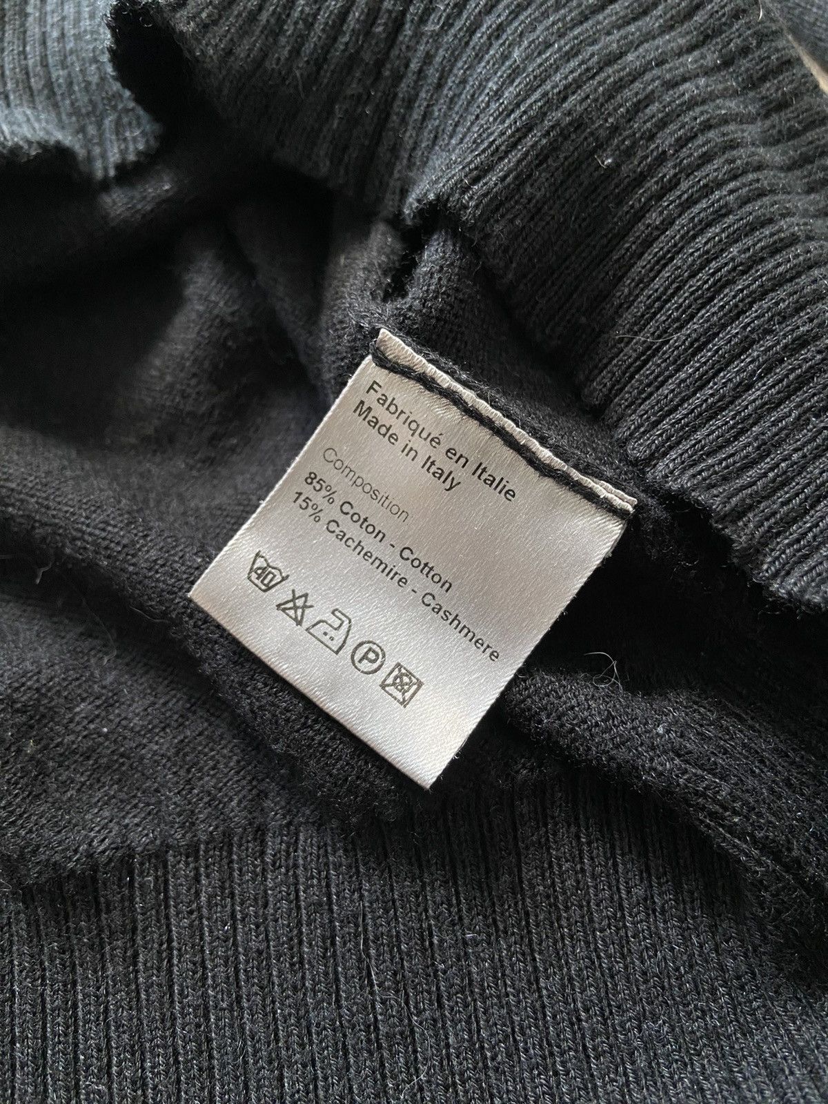 Dior Dior Homme Black Zip-Up Turtleneck Size US L / EU 52-54 / 3 - 7 Thumbnail