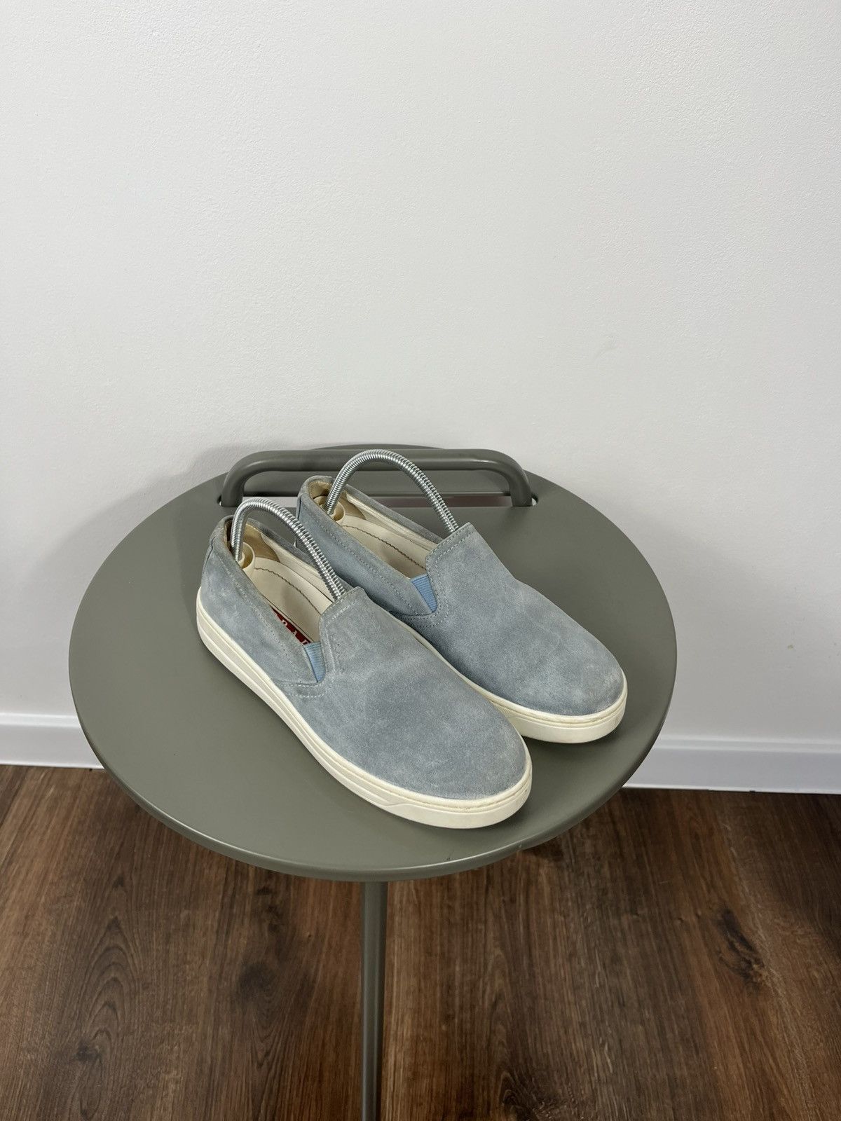 Prada Prada Suede Slip-On Sneakers Women’s EU 35.5 Designer Style Size US 5.5 / IT 35.5 - 1 Thumbnail