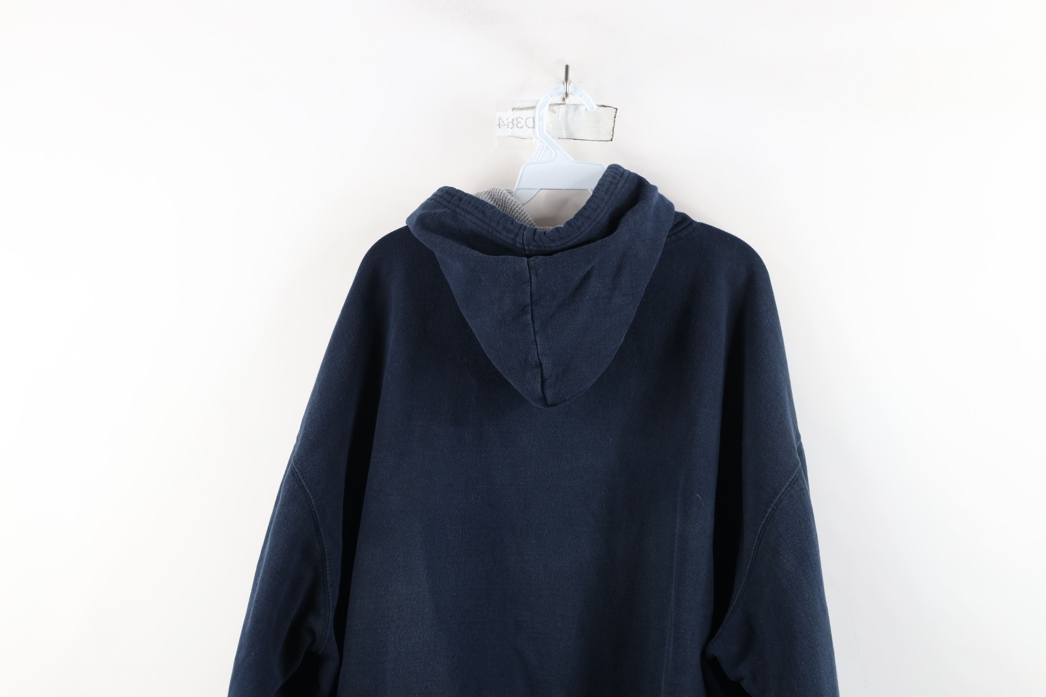 Vintage Vintage 90s Y2K Streetwear Heavyweight Hoodie Sweatshirt Size US XXL / EU 58 / 5 - 13 Thumbnail