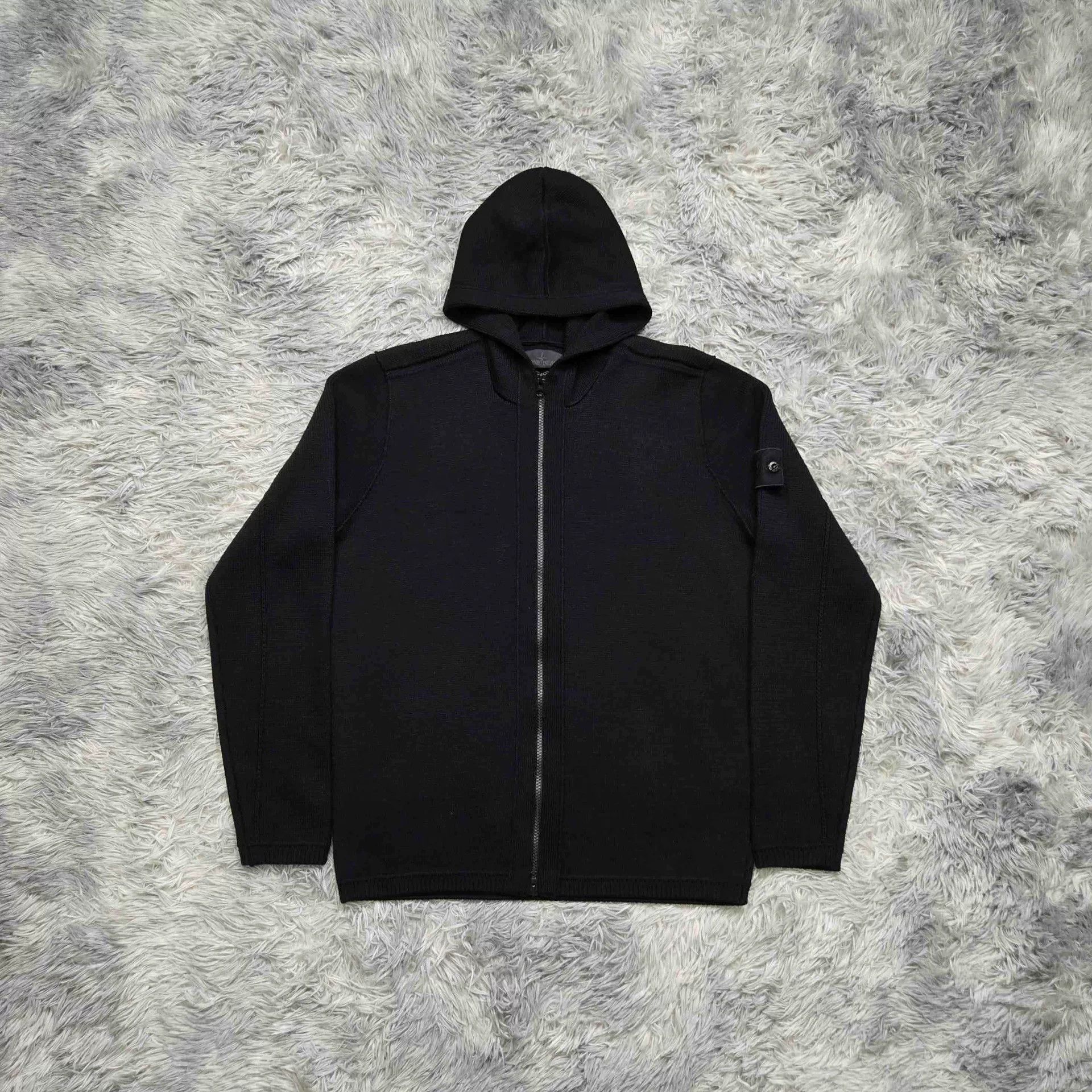 Stone Island Stone Island Black Sweater Designer Size US L / EU 52-54 / 3 - 1 Thumbnail
