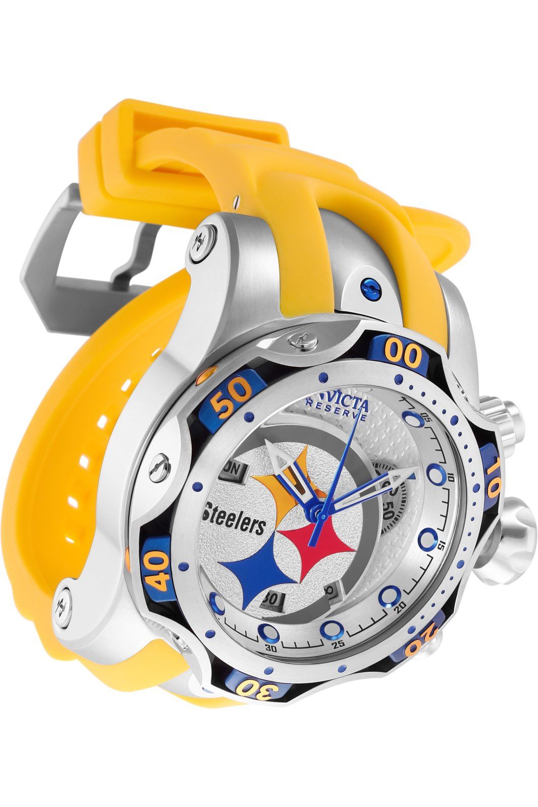 Invicta INVICTA NFL Venom Gen III Chronograph Pittsburgh Steelers Size 46 - 2 Thumbnail