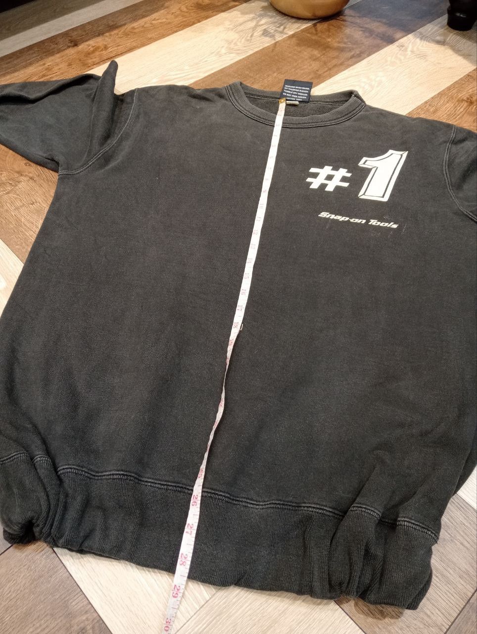Sports Specialties VINTAGE SNAP ON TOOLS RACING SWEATSHIRT - FADED BLACK Size US L / EU 52-54 / 3 - 11 Thumbnail