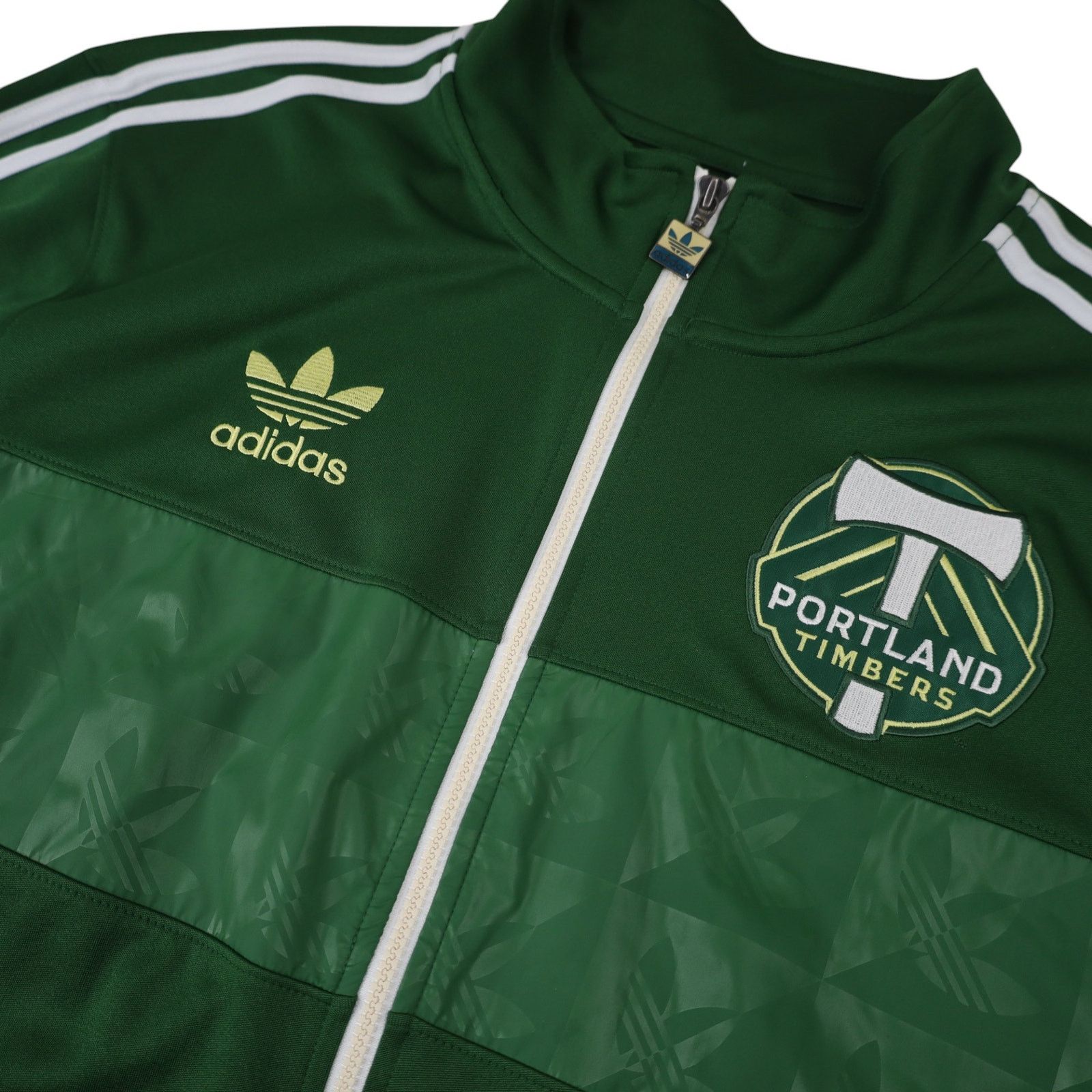 Adidas × Vintage Vintage Y2k Adidas Portland Timbers Soccer Team Track Jacket Size US XL / EU 56 / 4 - 4 Thumbnail