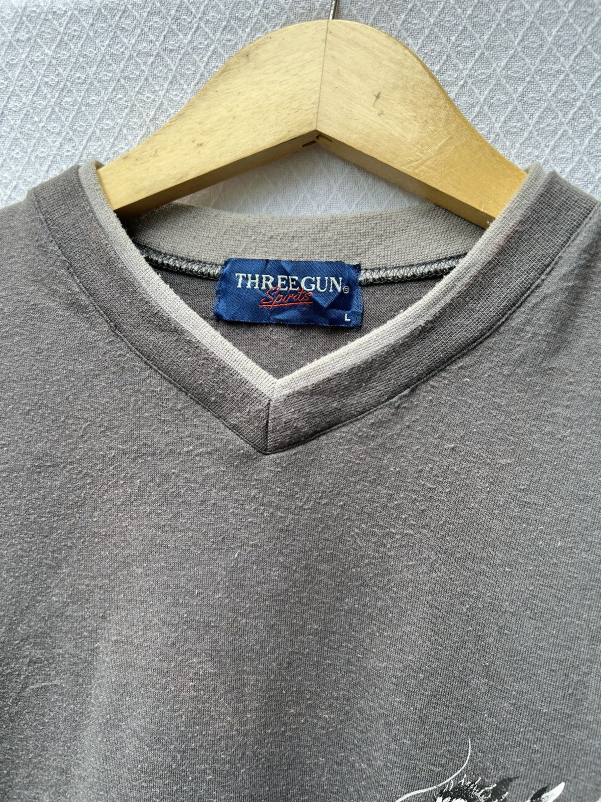 Japanese Brand 💸BINDINGOFFER💸Threegun spirits dragon t shirt Size US L / EU 52-54 / 3 - 5 Thumbnail