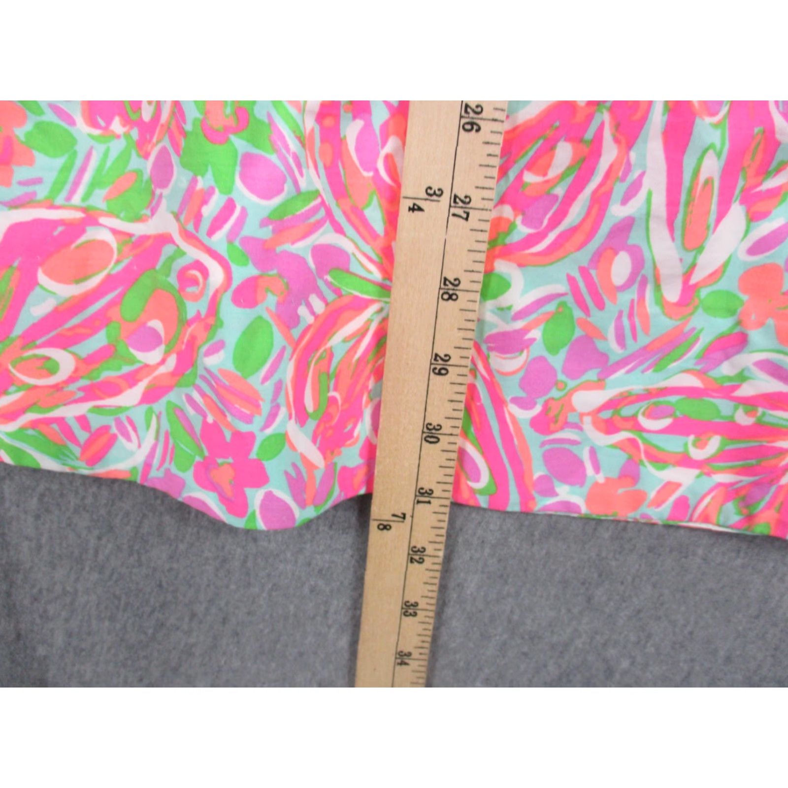 Lilly Pulitzer Lilly Pulitzer Dress Womens 2 Sailor Aqua White Pink Butterfly Print Sleeveless Summer Dress Size XS / US 0-2 / IT 36-38 - 4 Thumbnail