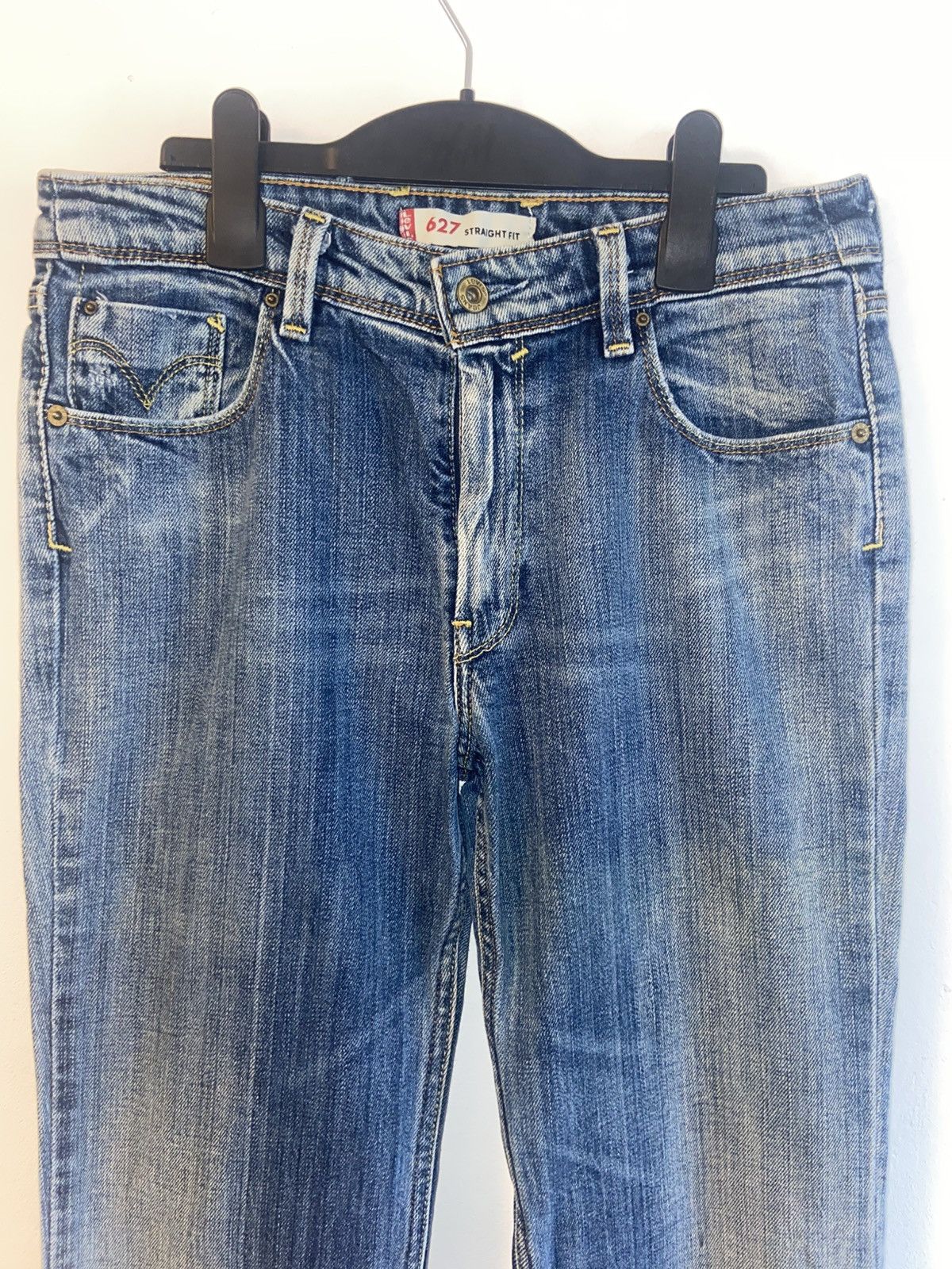 Levi's Rare Levi’s 672 Straight Fit – 90s Y2K Light Wash Denim Size US 26 / EU 42 - 4 Thumbnail