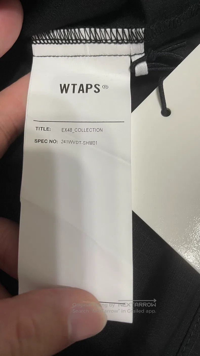 Wtaps Wtaps Black Four-Pocket Shirt Size US S / EU 44-46 / 1 - 6 Thumbnail