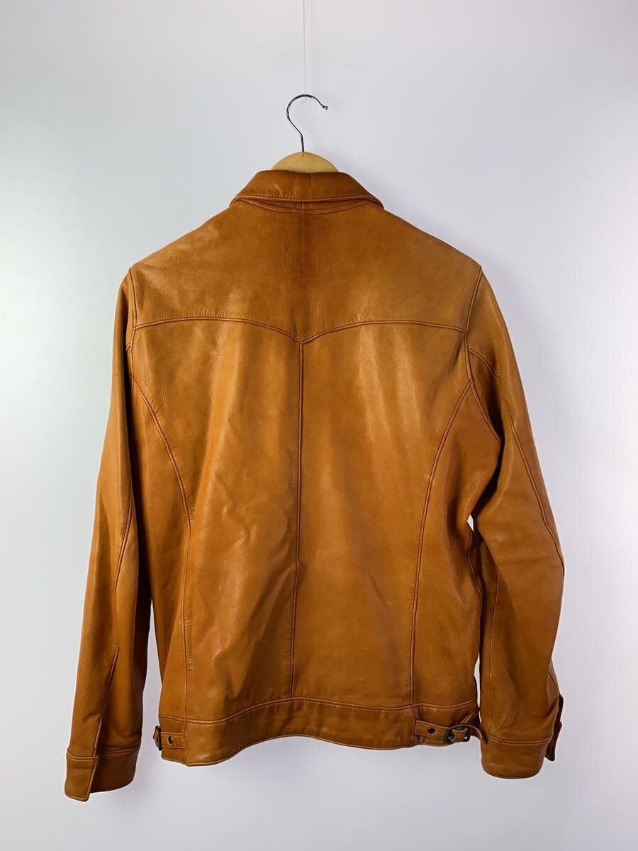 Hysteric Glamour Hysteric Glamour Single Riders Goat Leather Jacket Brown Size US L / EU 52-54 / 3 - 2 Thumbnail