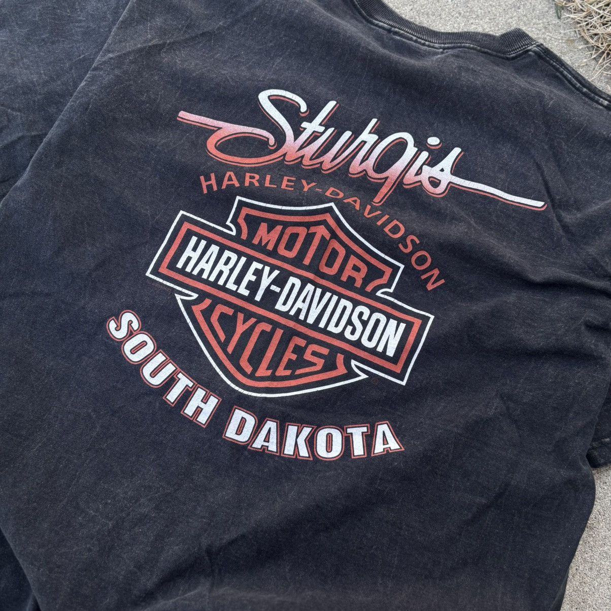 Harley Davidson × Vintage Vintage 2008 Harley Davidson Sturgis Shirt Size US L / EU 52-54 / 3 - 4 Thumbnail