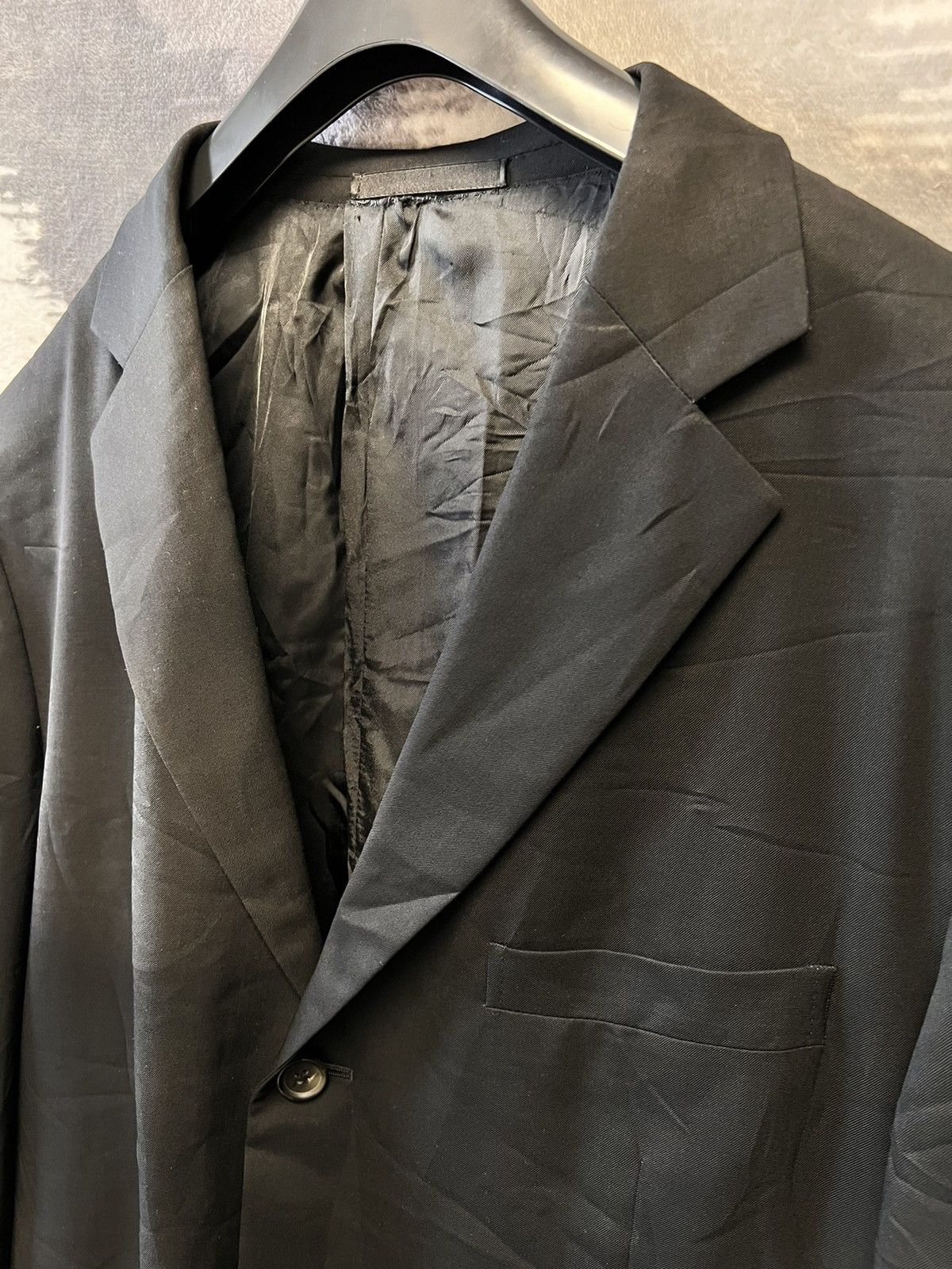 Gucci × Tom Ford × Vintage Gucci vintage Tom Ford blazer wool fully black size 54 Size 54R - 5 Thumbnail
