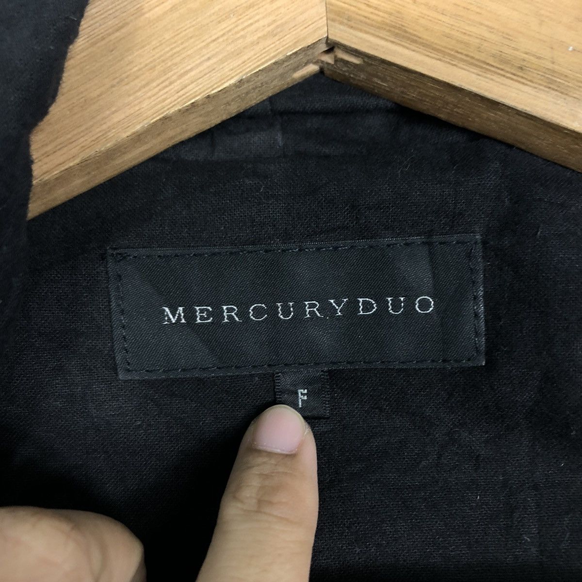 Japanese Brand 🔥Cropped Biker Jacket Bondage Mercuryduo Double Collar Size S / US 4 / IT 40 - 16 Thumbnail