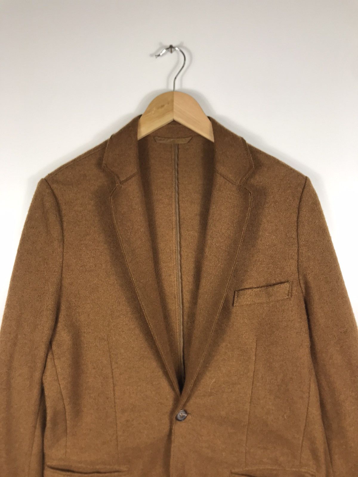 Zara 🔥Zara Collection Wool Single Breast Coat Jacket Size US XL / EU 56 / 4 - 4 Thumbnail