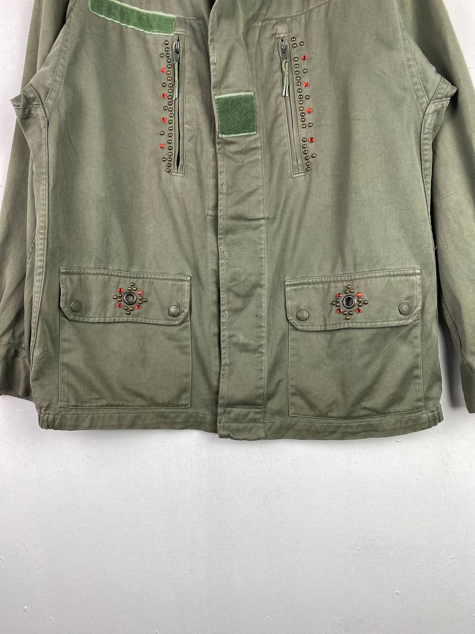 Vintage vintage france military custom university of dallas jacket Size US M / EU 48-50 / 2 - 3 Thumbnail
