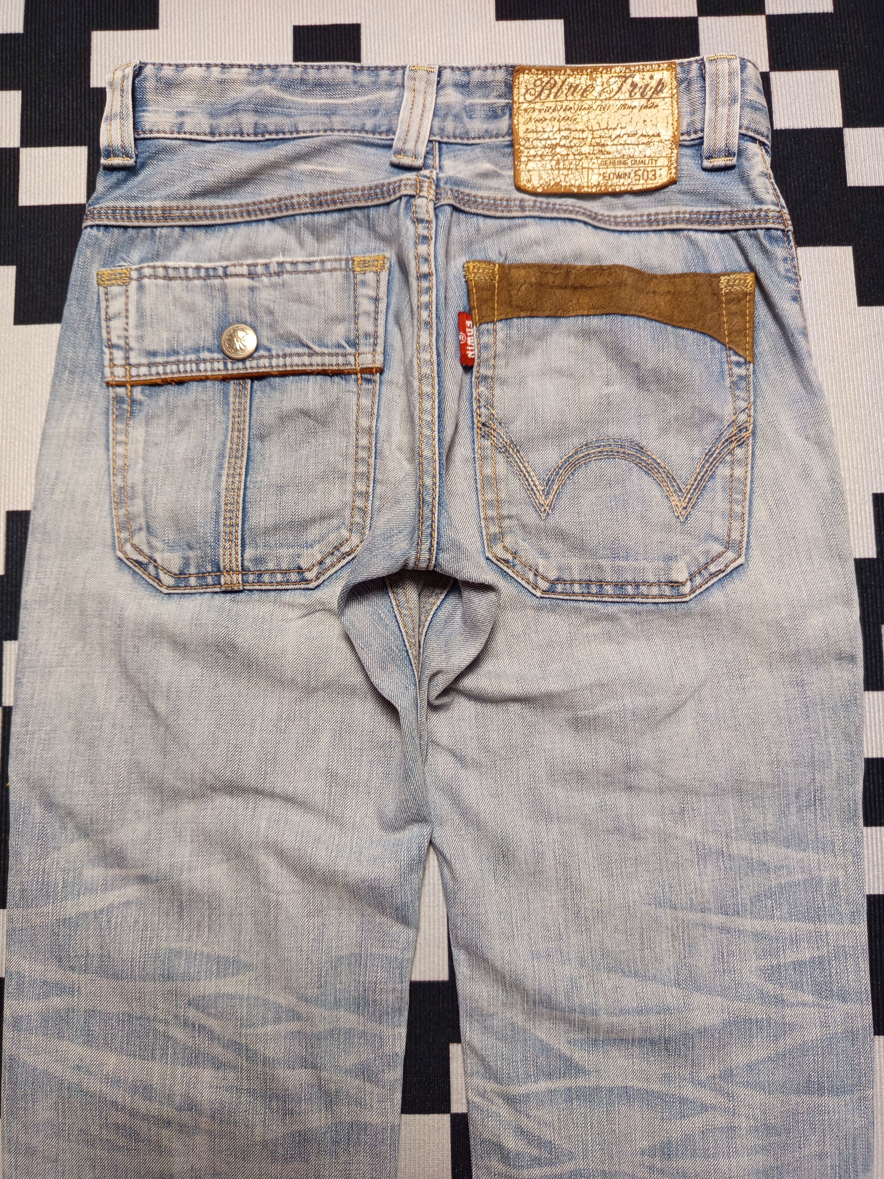 Edwin EDWIN 503 BLUE TRIP BUSHPANTS JEANS Size US 30 / EU 46 - 3 Thumbnail