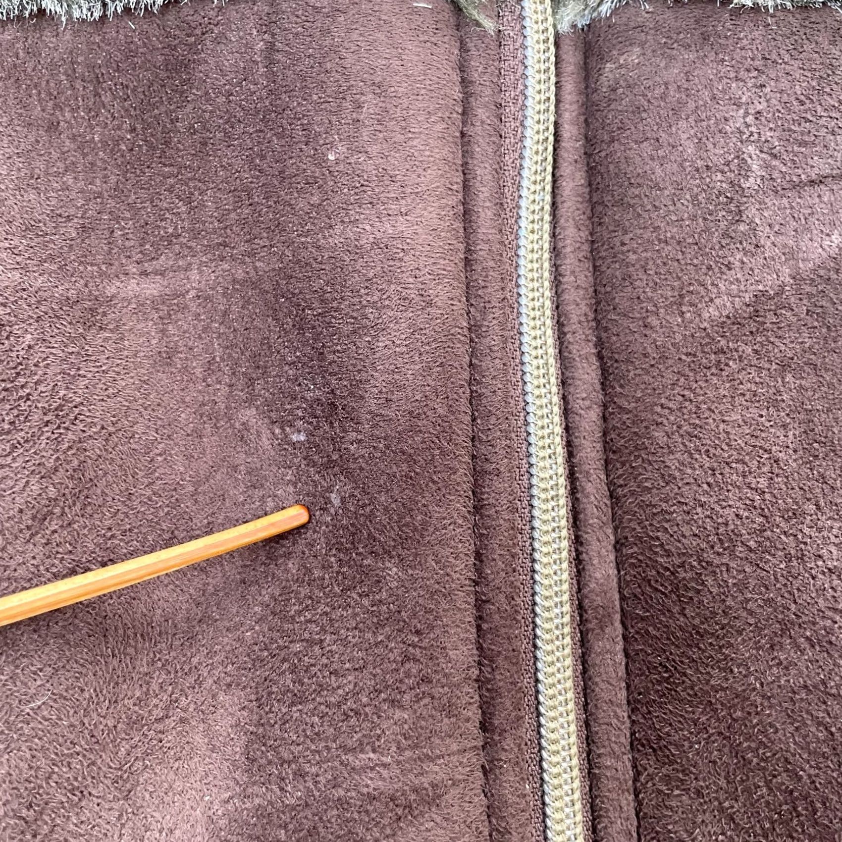 Cherokee VINTAGE Cherokee Coat Womens L Brown Faux Suede Fur Sherpa Lined Jacket Full Zip Coat Size L / US 10 / IT 46 - 4 Thumbnail