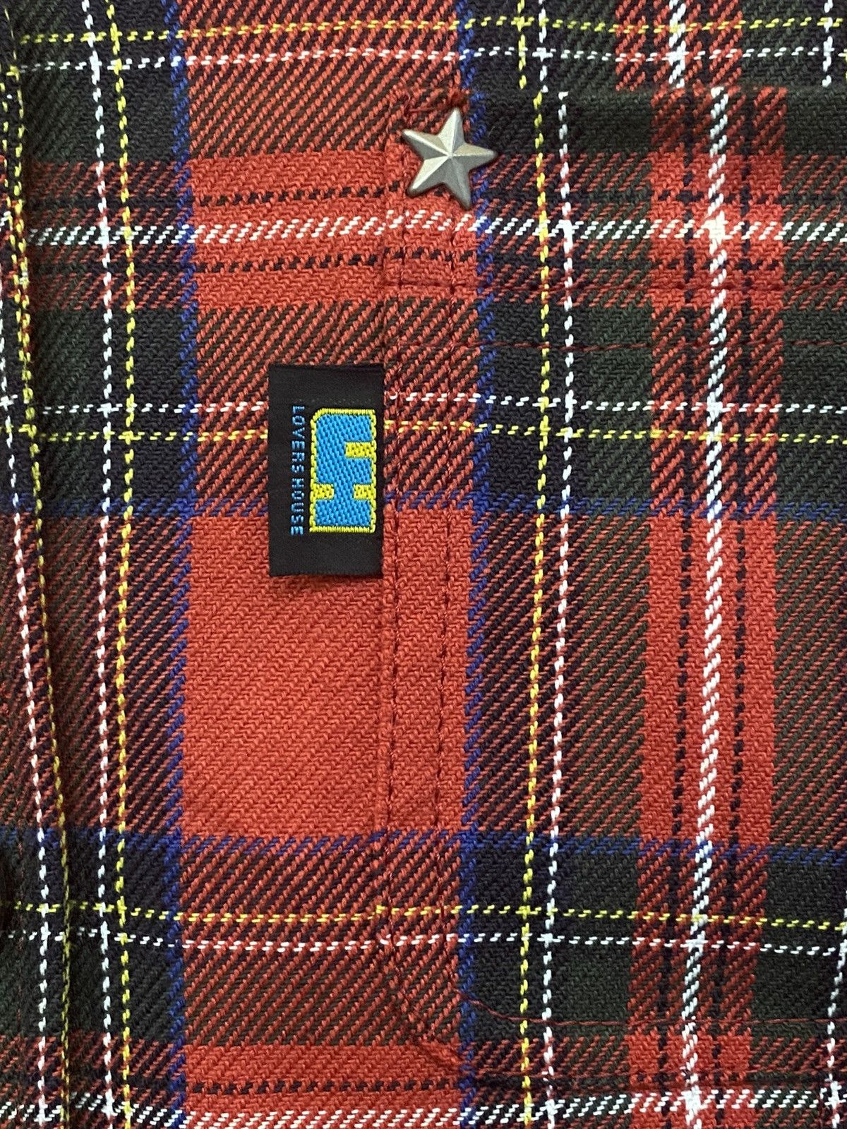 Japanese Brand × Vintage Super Lovers Tartan Jacket Size US M / EU 48-50 / 2 - 7 Thumbnail