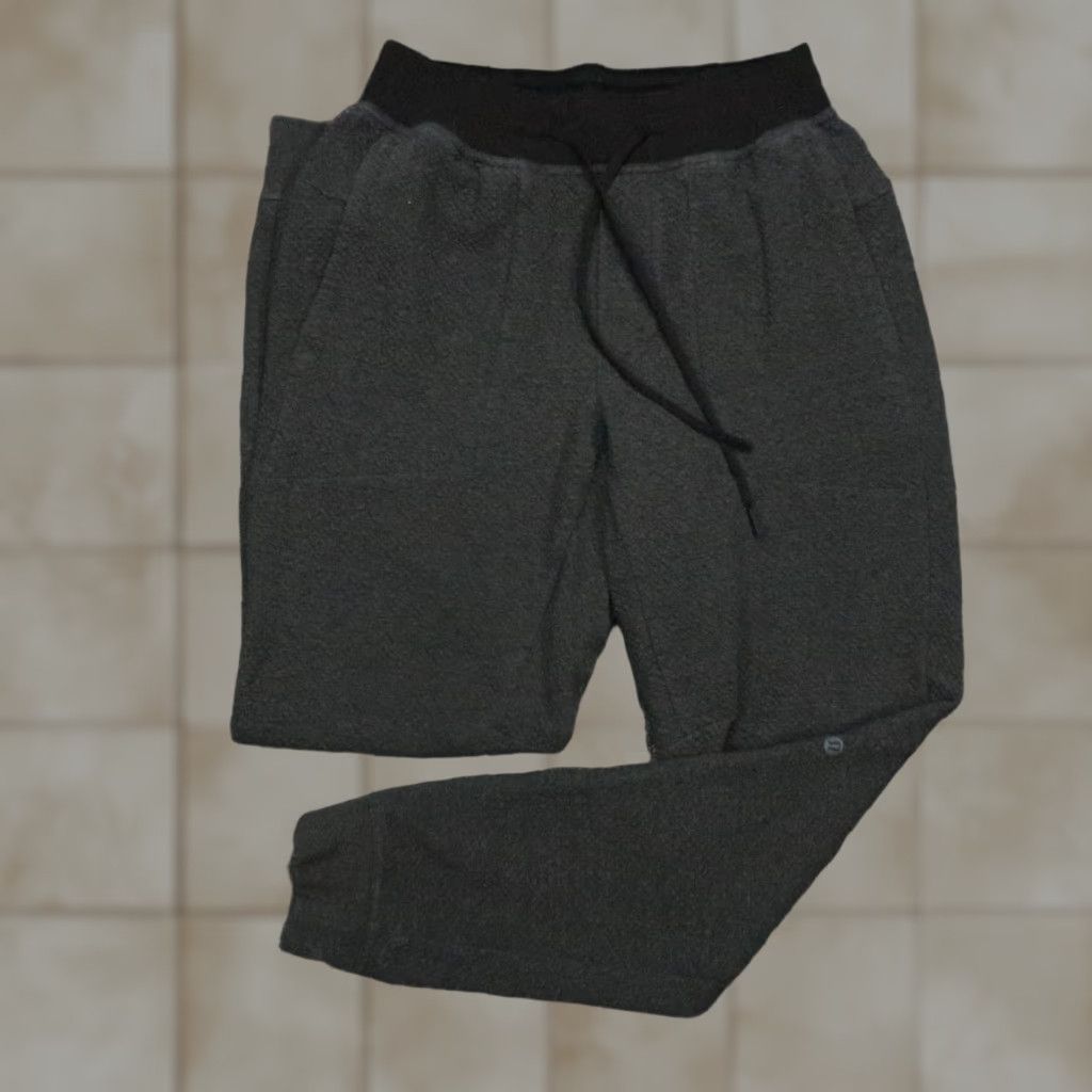 Lululemon Lululemon Pants Mens Small Gray At Ease Jogger Tapered Pockets Stretch Size US 29 - 1 Thumbnail