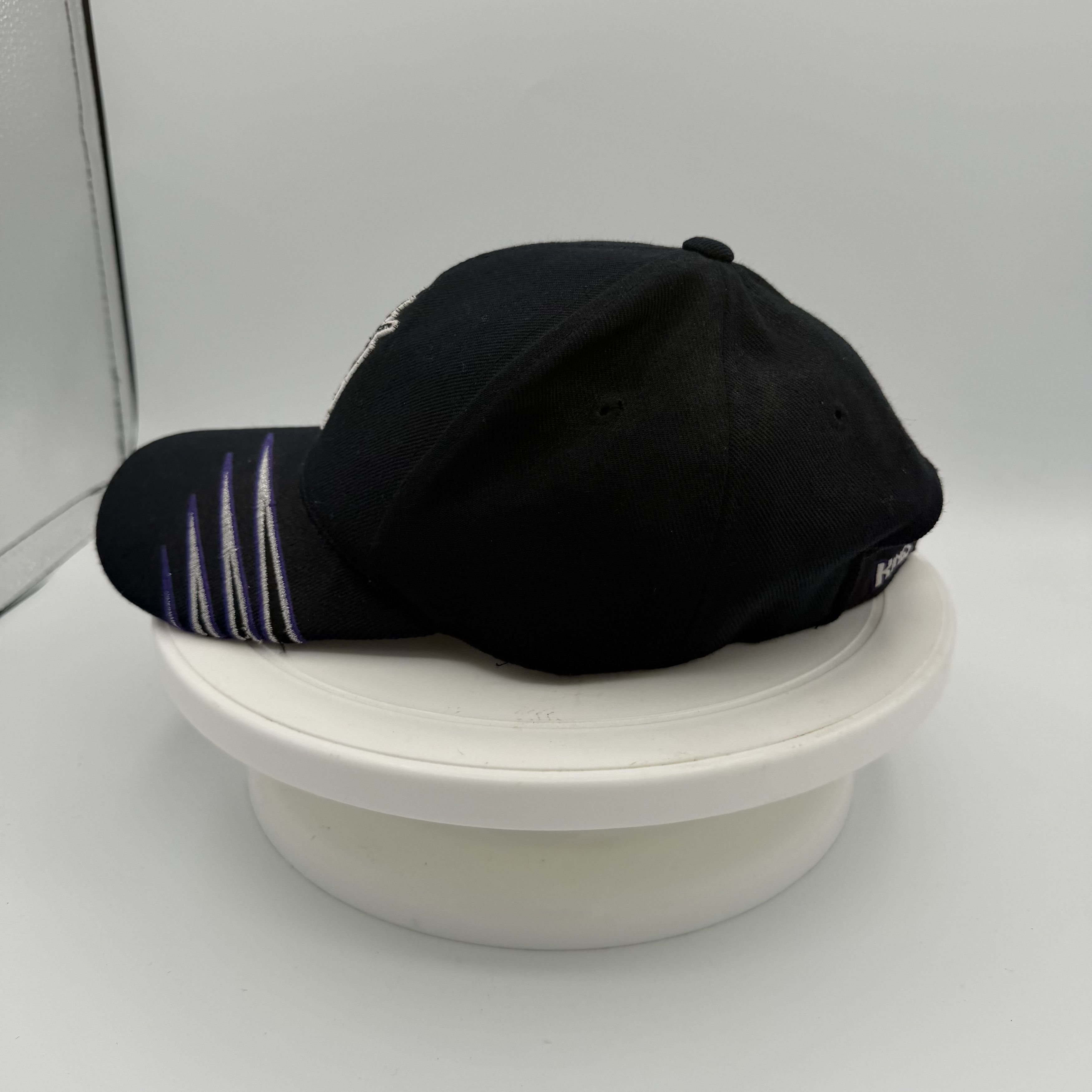 The Unbranded Brand Annco Vintage Sacramento Kings Snapback Cap 90s Size ONE SIZE - 3 Thumbnail