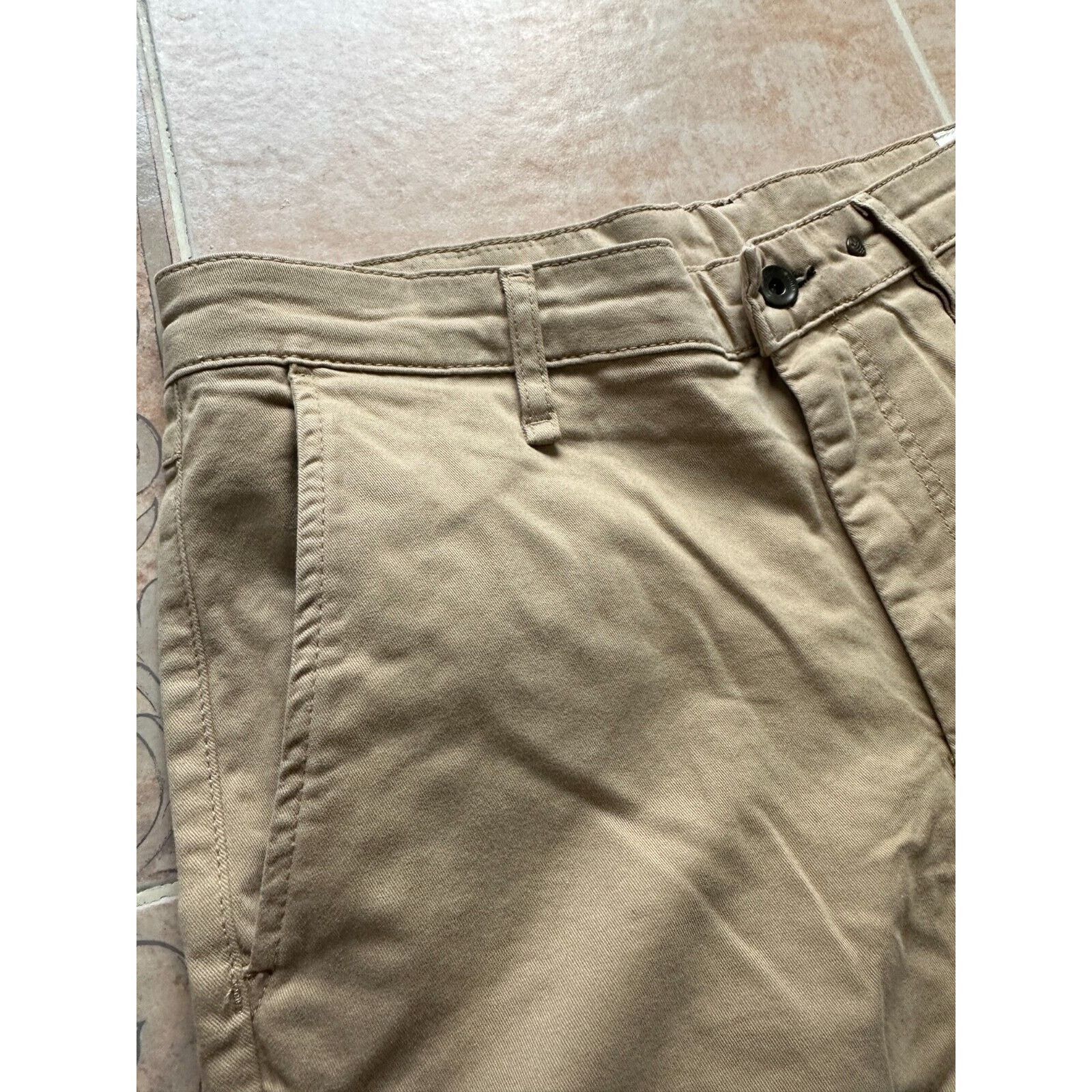 Rag & Bone Rag & Bone Fit Stretch Twill Chino Men 32 Cornstalk Pant Size US 32 / EU 48 - 5 Thumbnail