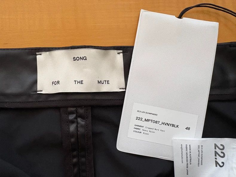 Song For The Mute Song For The Mute Satin mirrored trousers Size US 32 / EU 48 - 9 Thumbnail