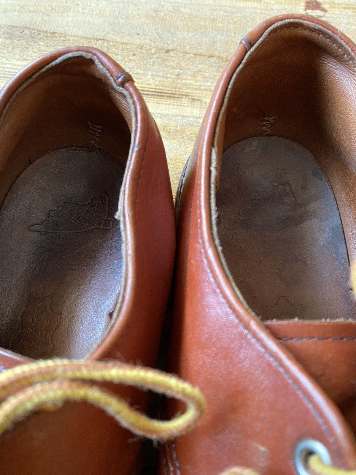 Red Wing Redwing oxford brown casual leather shoes sz 9.5 Size US 9.5 / EU 42-43 - 12 Thumbnail