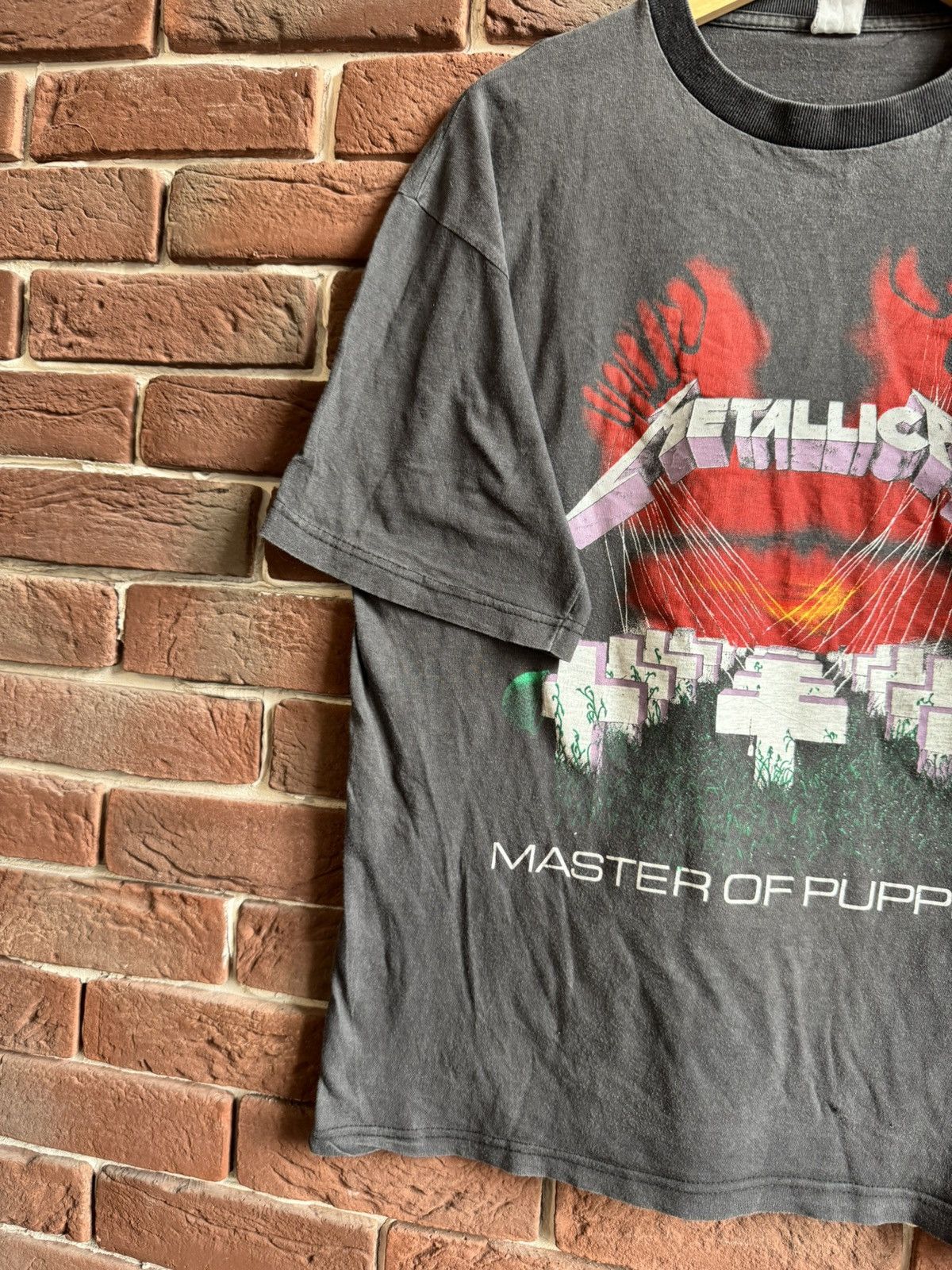 Band Tees Metallica Damage Master Of Puppets Band 90s Vintage T-Shirt Size US L / EU 52-54 / 3 - 5 Thumbnail