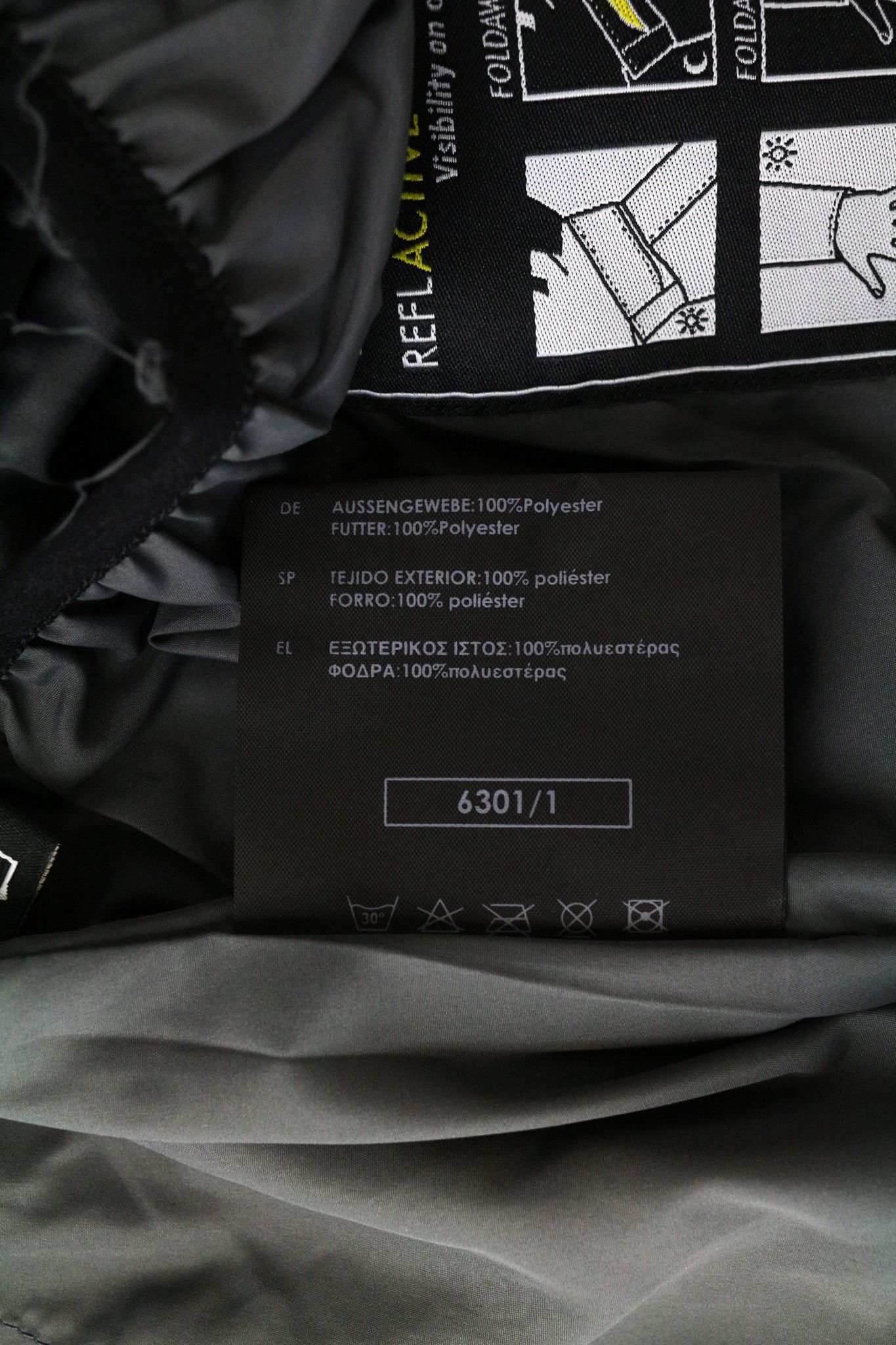Other TINA IT42 Black Reflective Moto Jacket 75729 Size XXL / US 16-18 / IT 52-54 - 8 Thumbnail