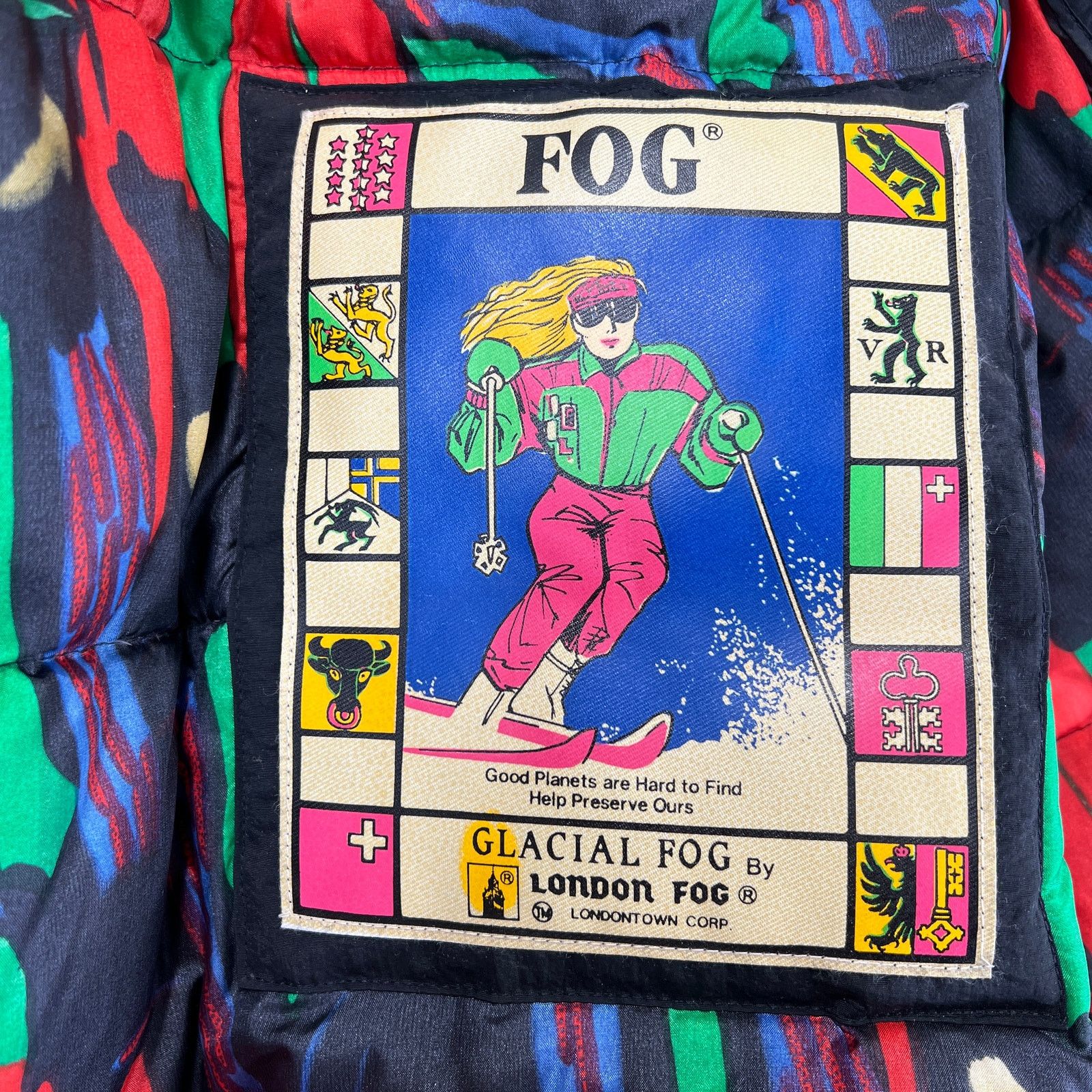 Vintage Vintage 80s Down Ski Coat London Fog Kelly Green Size L / US 10 / IT 46 - 3 Thumbnail