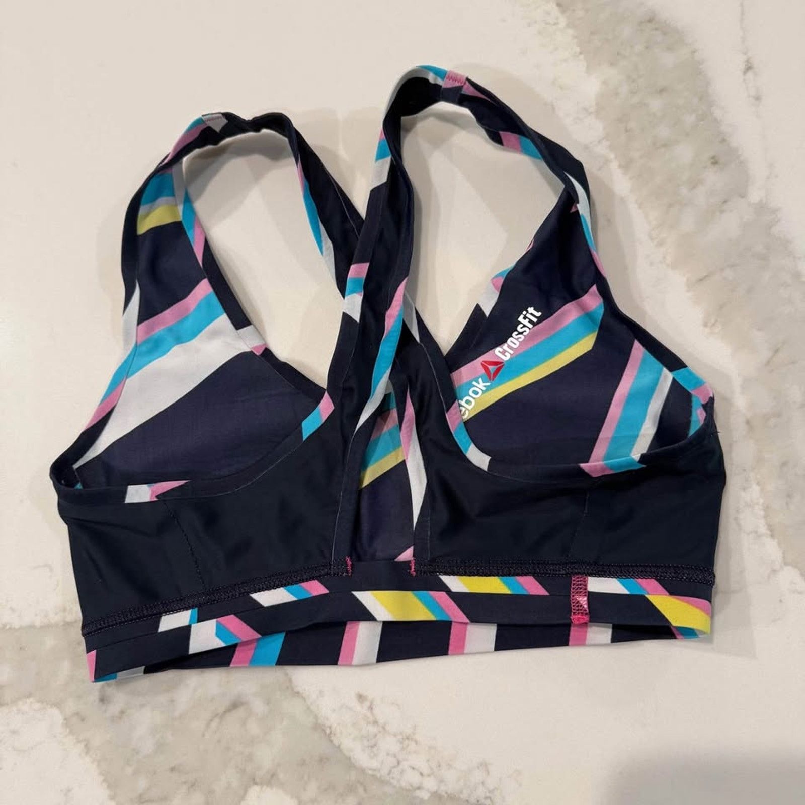 Reebok Reebok Reversible CrossFit Play-Dry Sports Bra Womens Small Size ONE SIZE - 5 Thumbnail