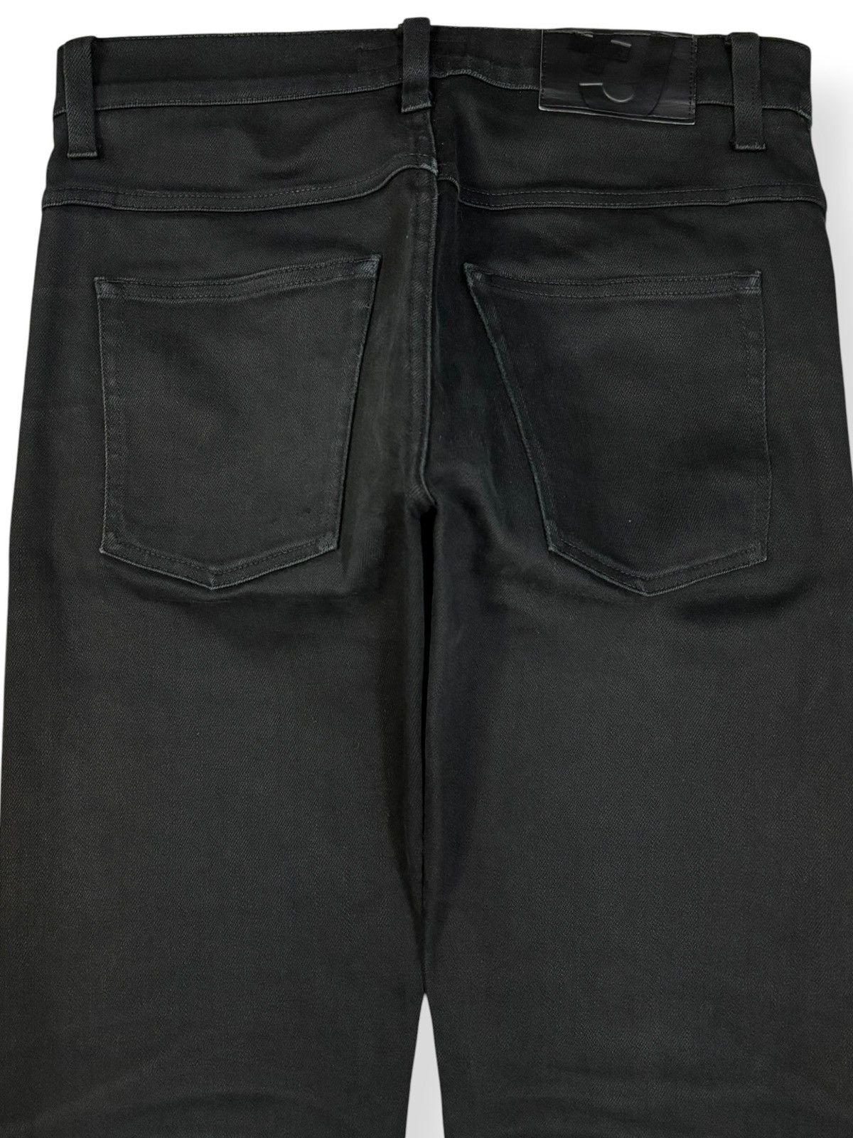 Jil Sander × Uniqlo Jil Sander x Uniqlo Selvedge Black Denim Jeans Size US 30 / EU 46 - 11 Thumbnail