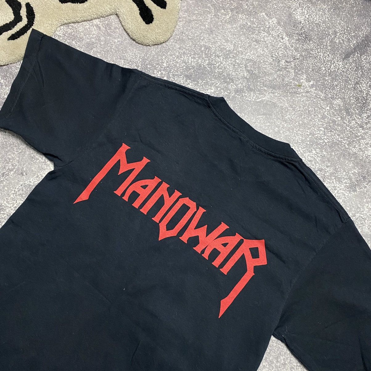 Band Tees Vintage Manowar Battle Hymns Big Logo rock band 00’s tee Size US S / EU 44-46 / 1 - 9 Thumbnail