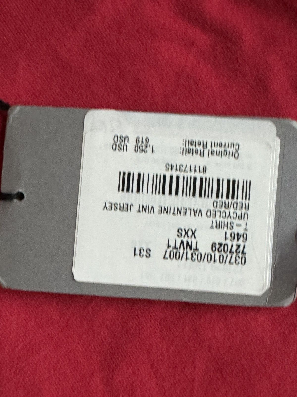 Balenciaga olin1g1024 | Love Upcycled Long Sleeve T-ShirtLarge Fit Size US XXS / EU 40 - 5 Thumbnail