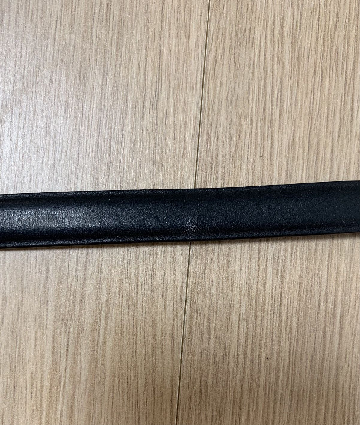 Marc Jacobs Marc Jacobs Black Skinny Belt Rare Size 30 - 7 Thumbnail