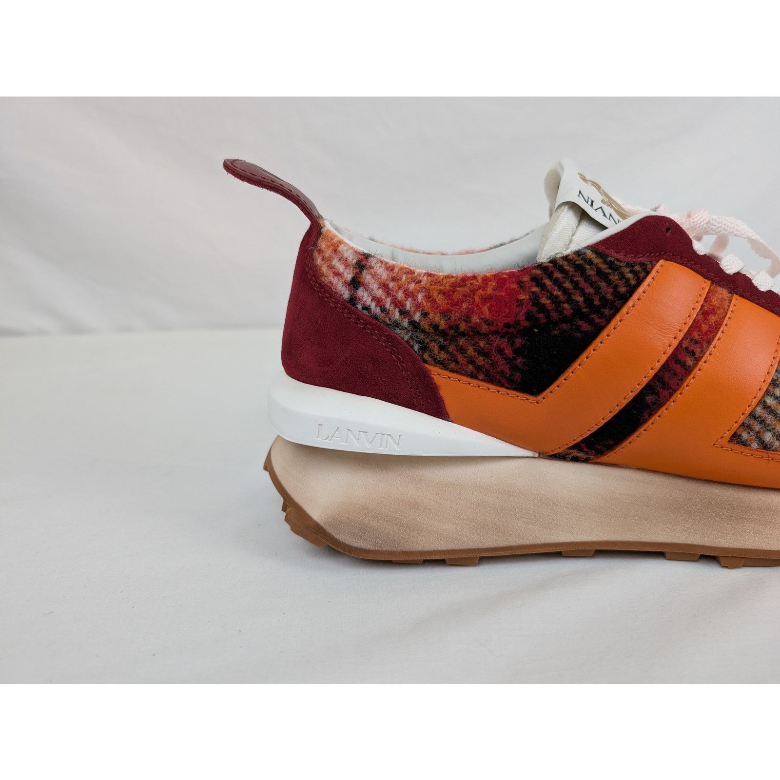 Lanvin o1rshd1 Bumpr Sneakers in Rouge/Orange Size US 12 / EU 45 - 3 Thumbnail