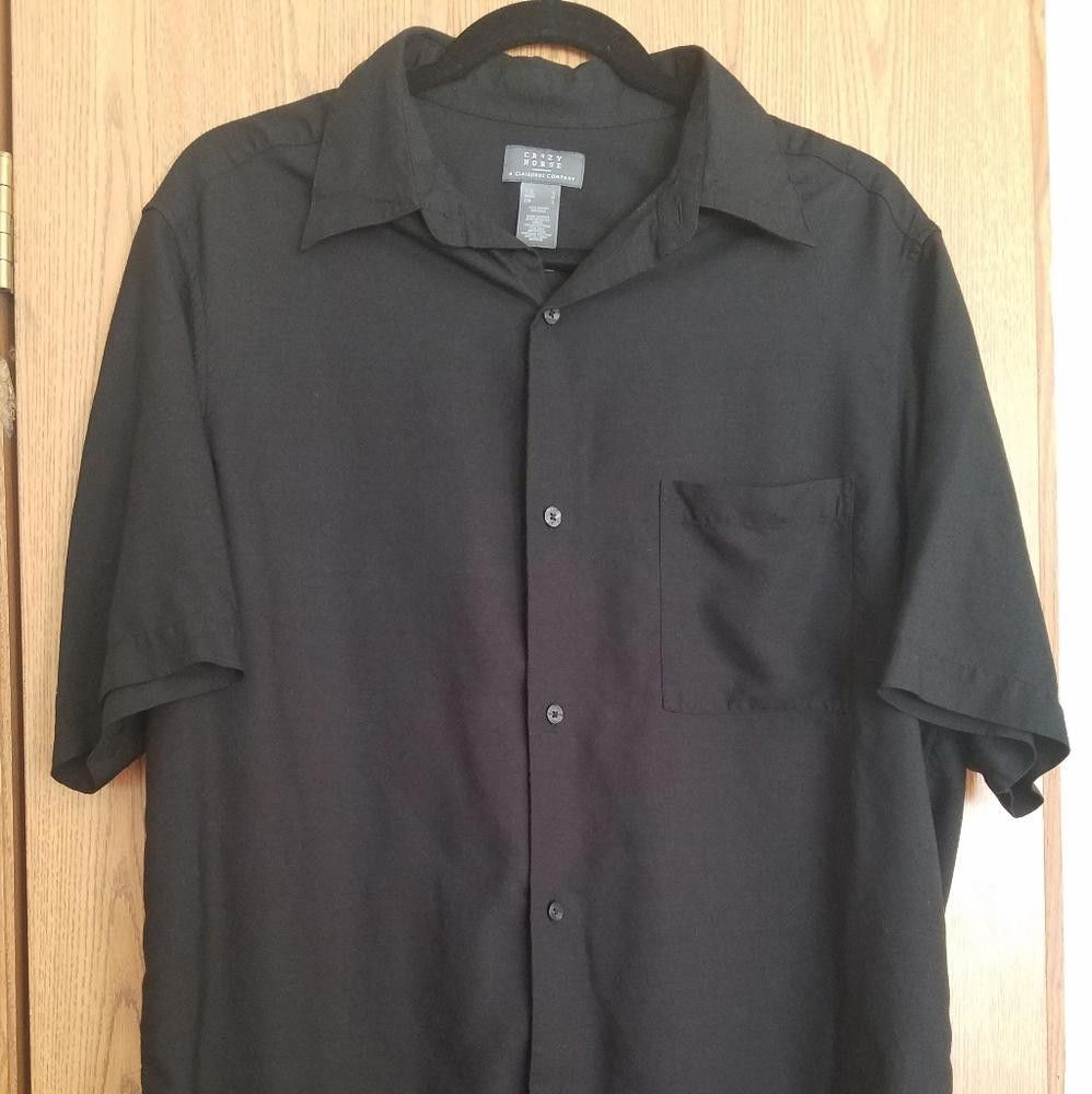 Designer Crazy Horse Button Down Shirt Size Large Size US L / EU 52-54 / 3 - 1 Thumbnail