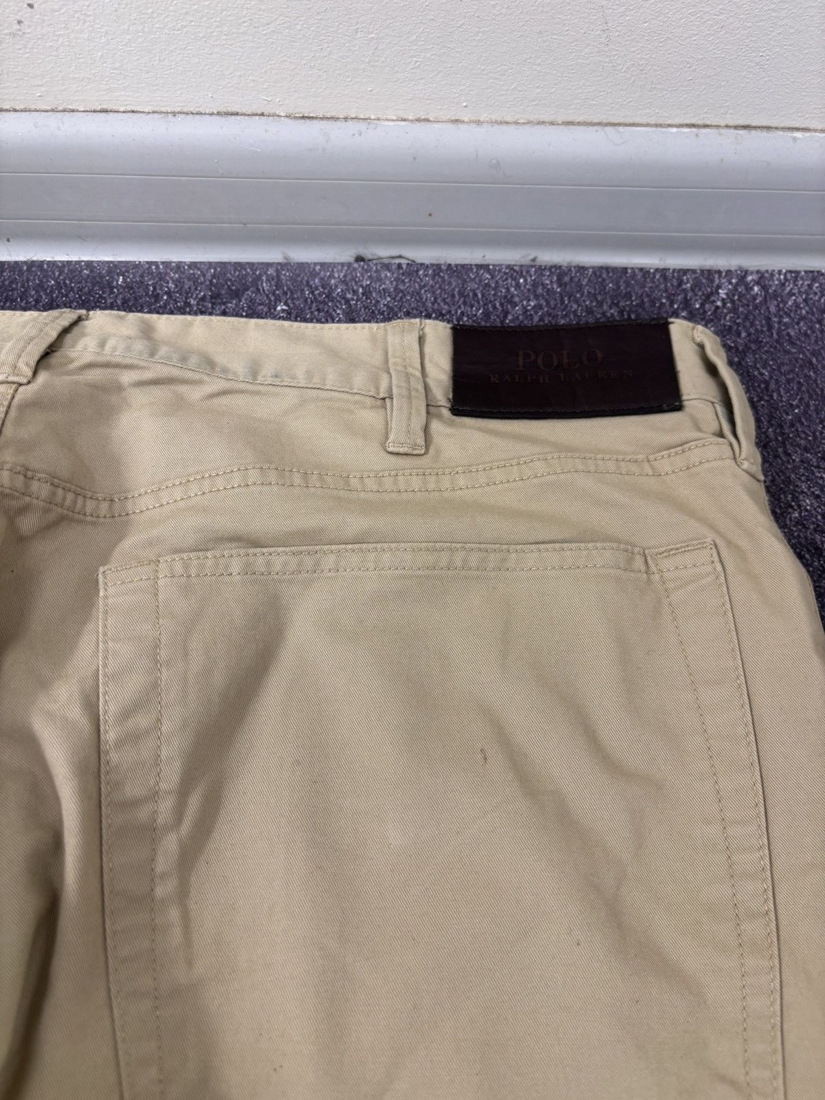Polo Ralph Lauren Polo Ralph Lauren Men’s Beige Stretch Chino Pants Trousers Size US 36 / EU 52 - 22 Thumbnail