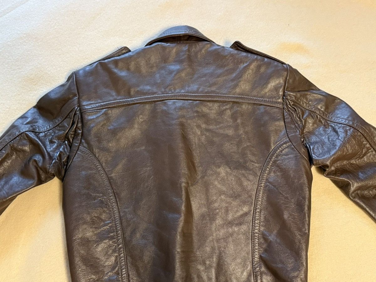 Harley Davidson Harley Davidson AMC Cavalier Leather Trucker/Moto Jacket 36 Size US XXS / EU 40 - 20 Thumbnail