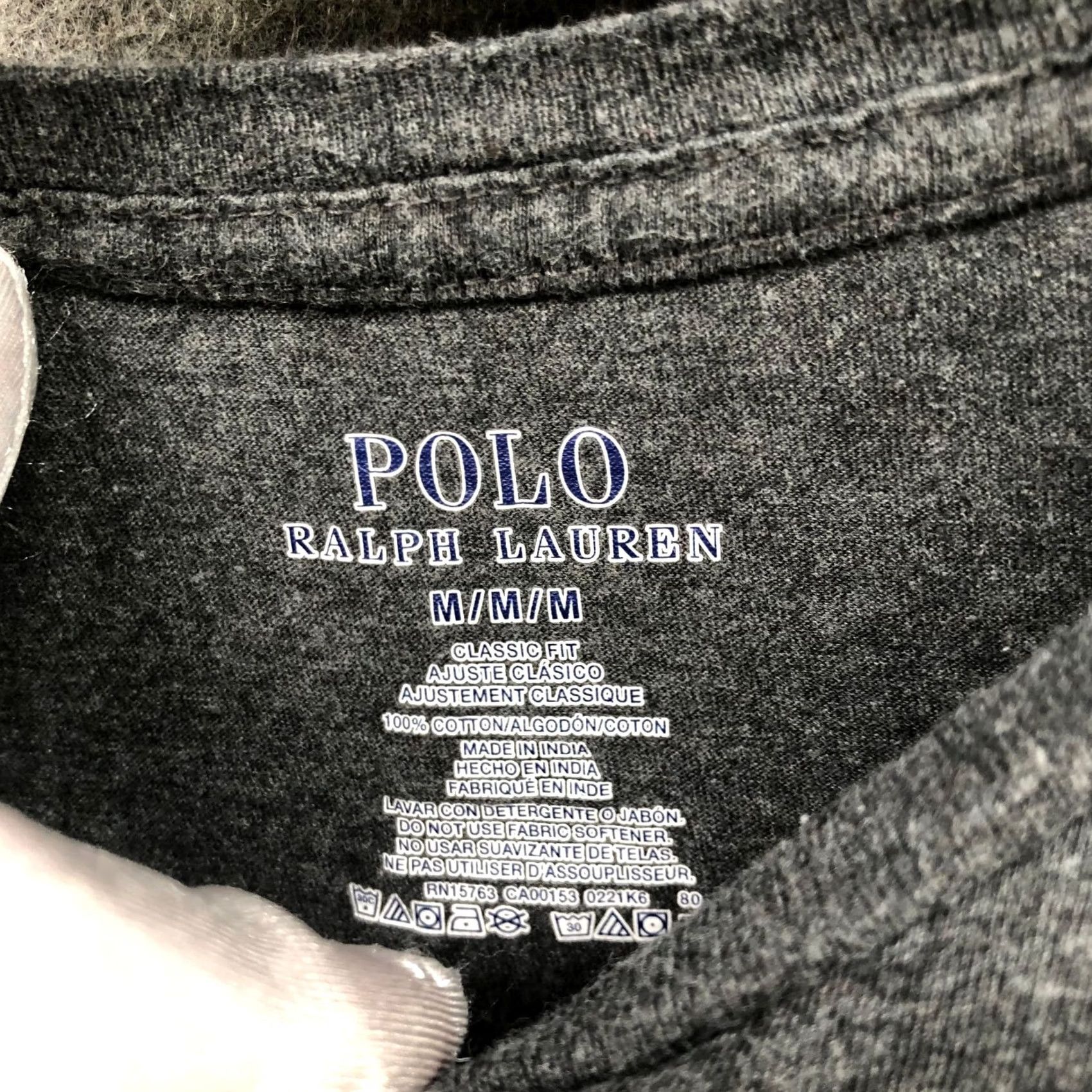 Polo Ralph Lauren Polo Ralph Lauren T Shirt Mens M Gray Short Sleeve Crewneck Cotton Size US M / EU 48-50 / 2 - 5 Thumbnail