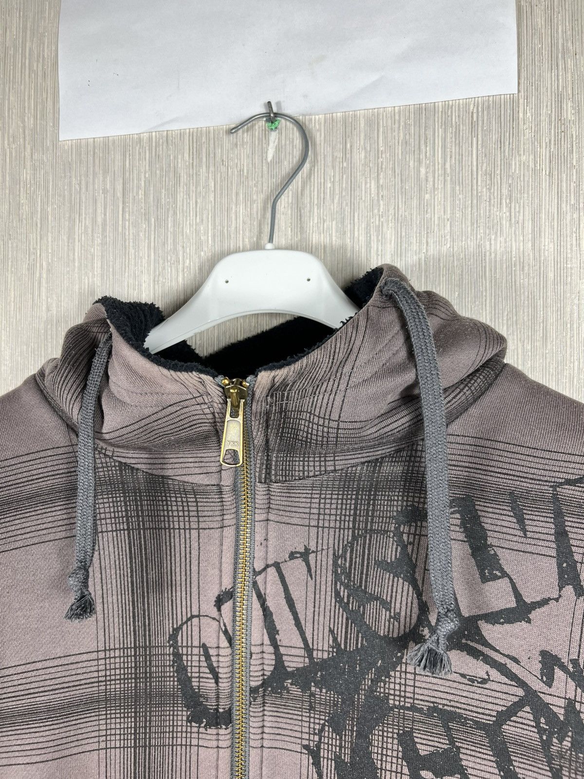 Quiksilver Vintage Quiksilver y2k heavy insulated hoodie sherpa checked Size US XL / EU 56 / 4 - 6 Thumbnail