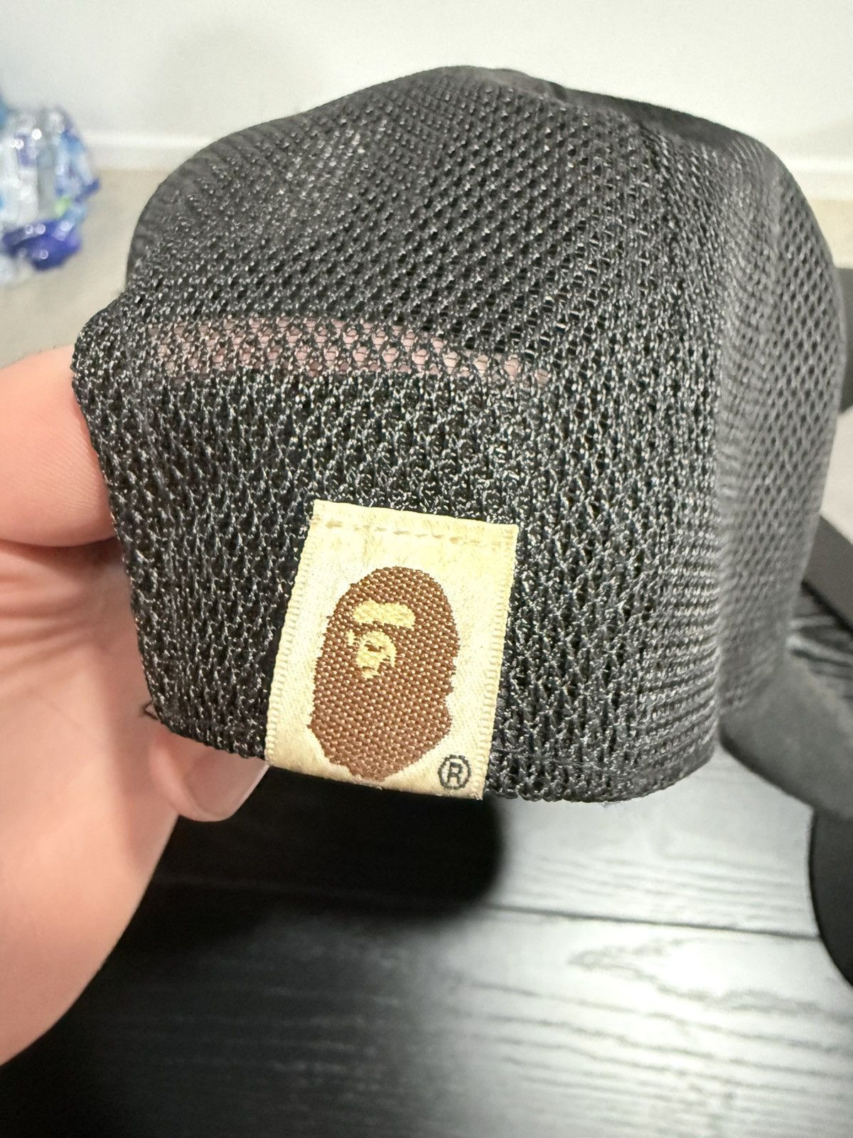 Bape Bape Kiss Font Trucker Hat Size ONE SIZE - 5 Thumbnail