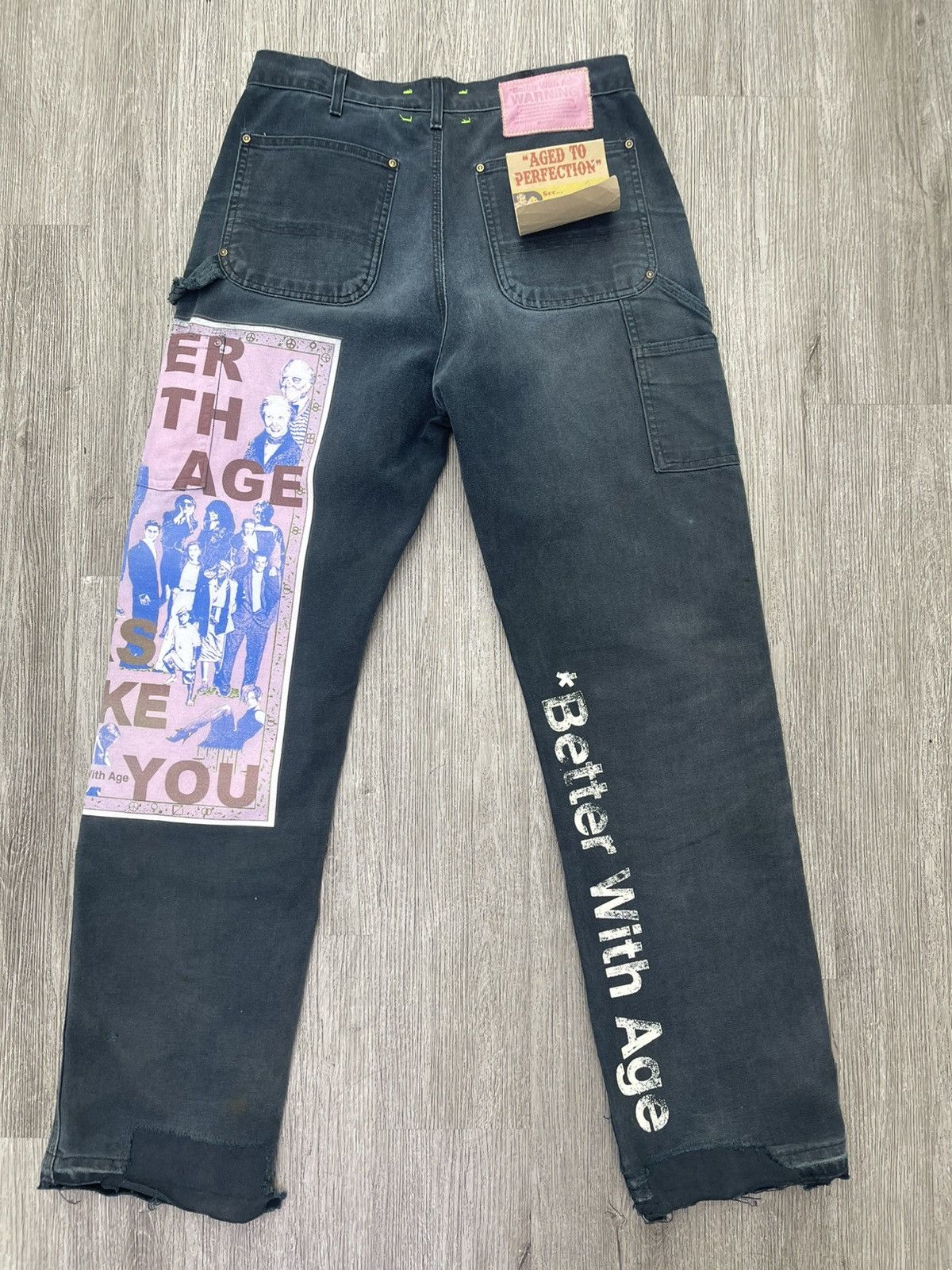 Better With Age Better with age carpenter pants black Size US 32 / EU 48 - 2 Thumbnail