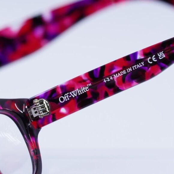 Off-White 🕶️ New Off-White OERJ076 STYLE 76 2900 Eyeglasses Size ONE SIZE - 7 Thumbnail