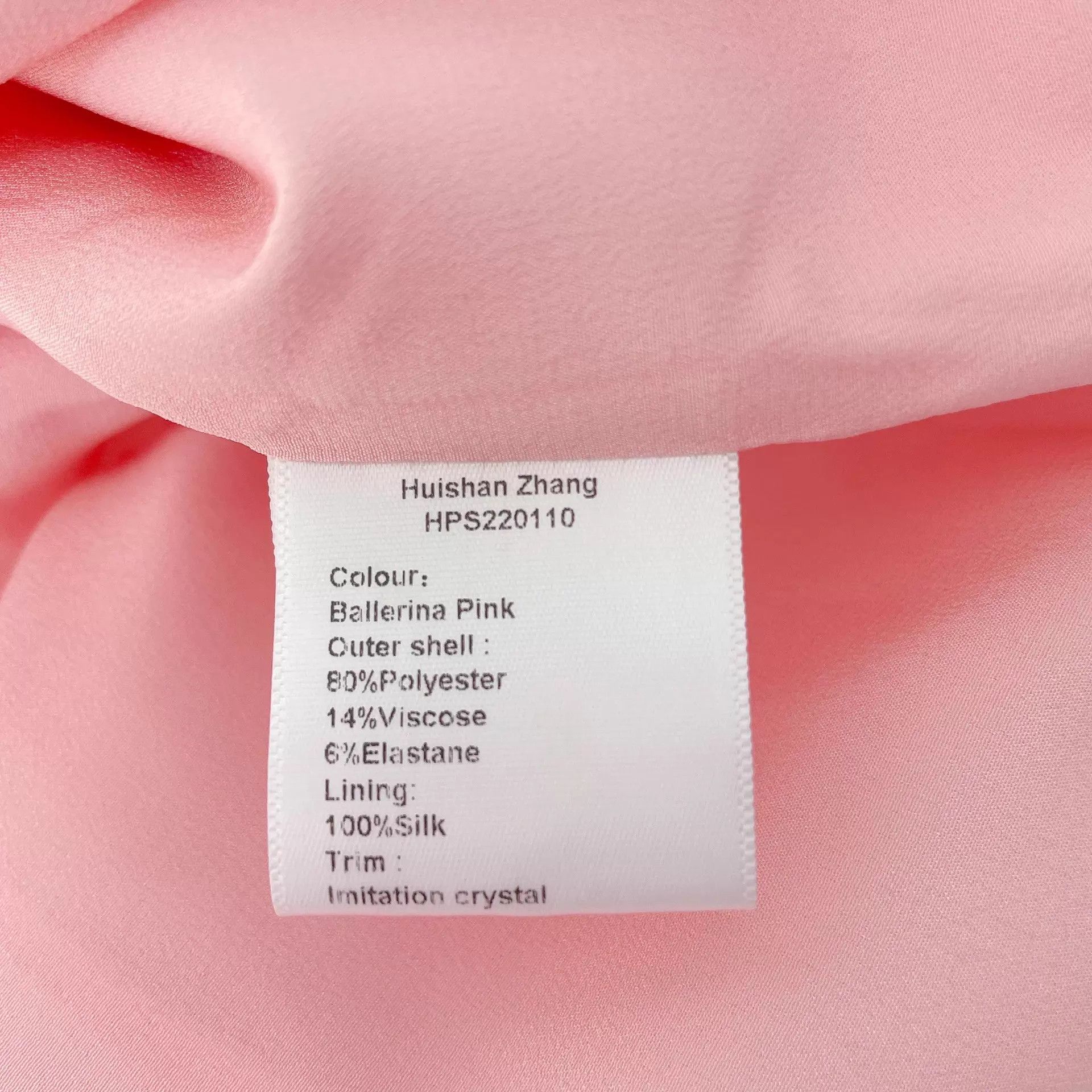 HUISHAN ZHANG Huishan Zhang pink crystal long dress F40 Size M / US 6-8 / IT 42-44 - 6 Thumbnail