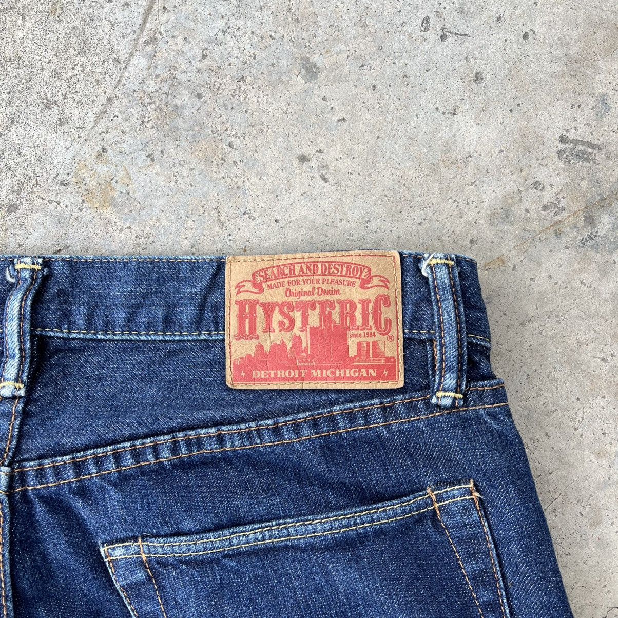 Hysteric Glamour Hysteric Glamour Studded Selvedge Jeans Size US 32 / EU 48 - 6 Thumbnail