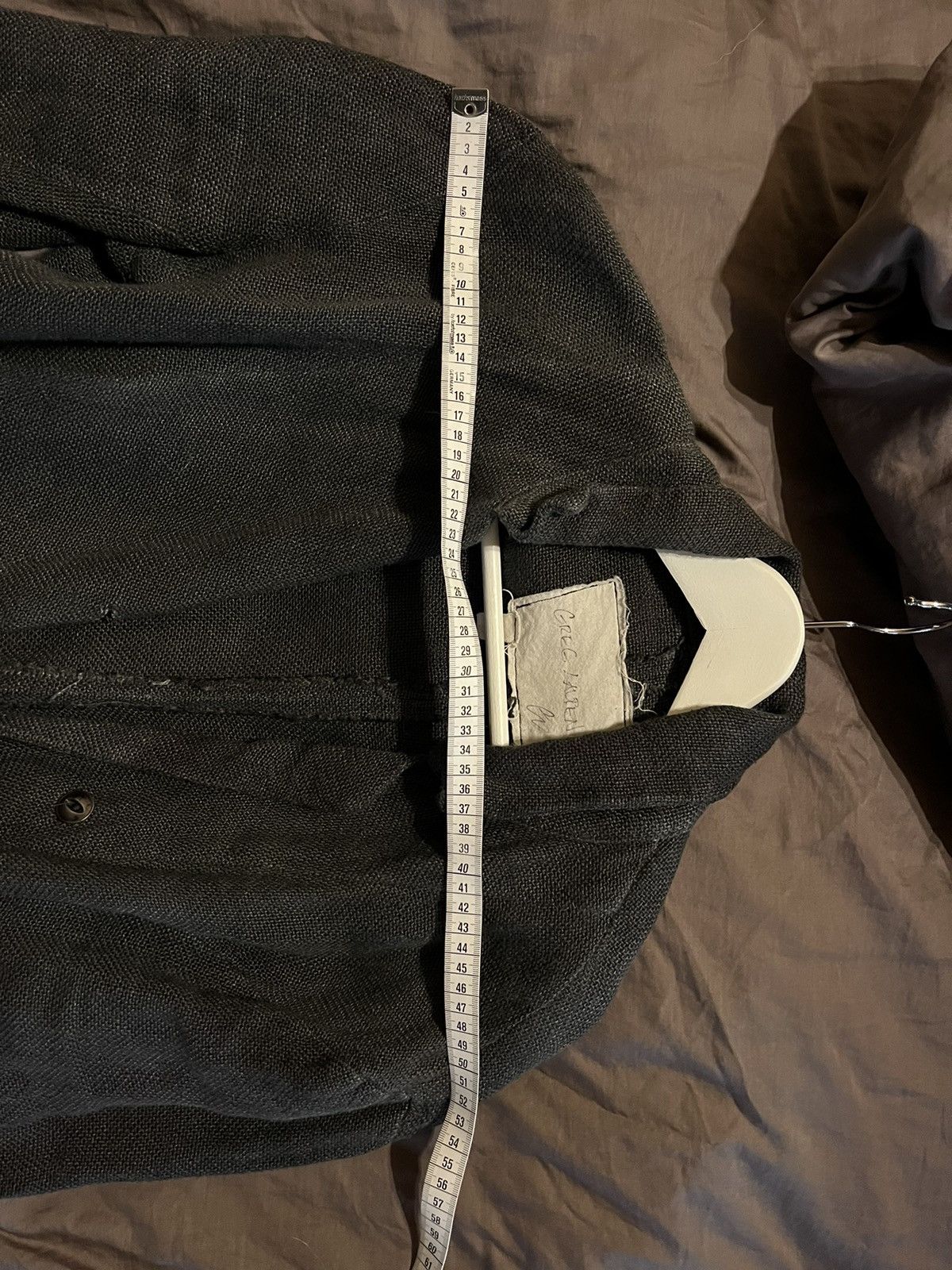 Greg Lauren 2013 Burlap Blazer Size 52L - 10 Thumbnail