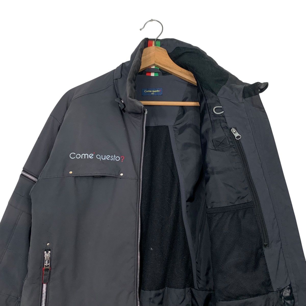 Other COME QUESTO? C9 Polyester Jacket #2467-C111 Size US XS / EU 42 / 0 - 8 Thumbnail