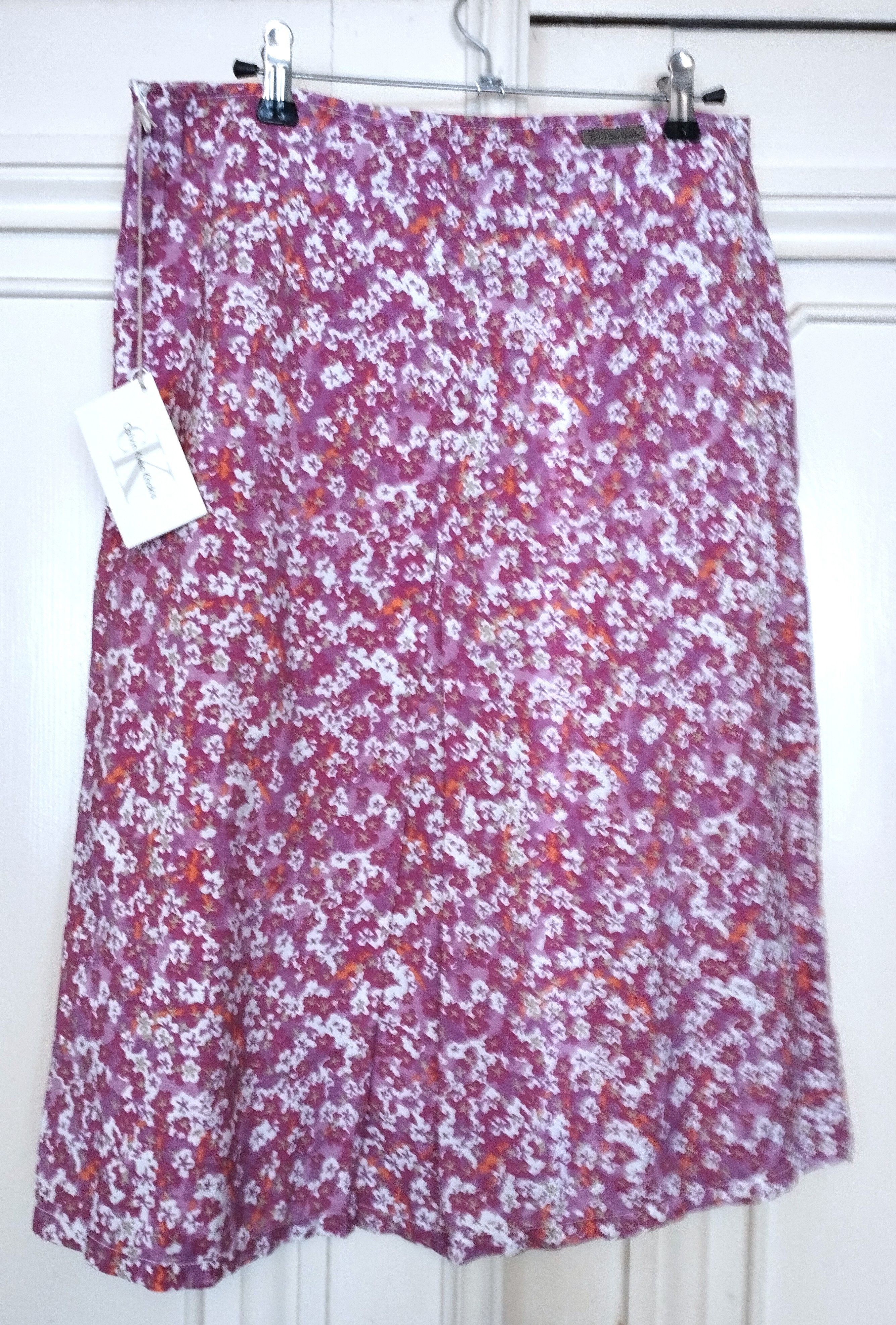 Calvin Klein Calvin Klein Jupe Liberty TS/M Size 26" / US 2 / IT 38 - 5 Thumbnail
